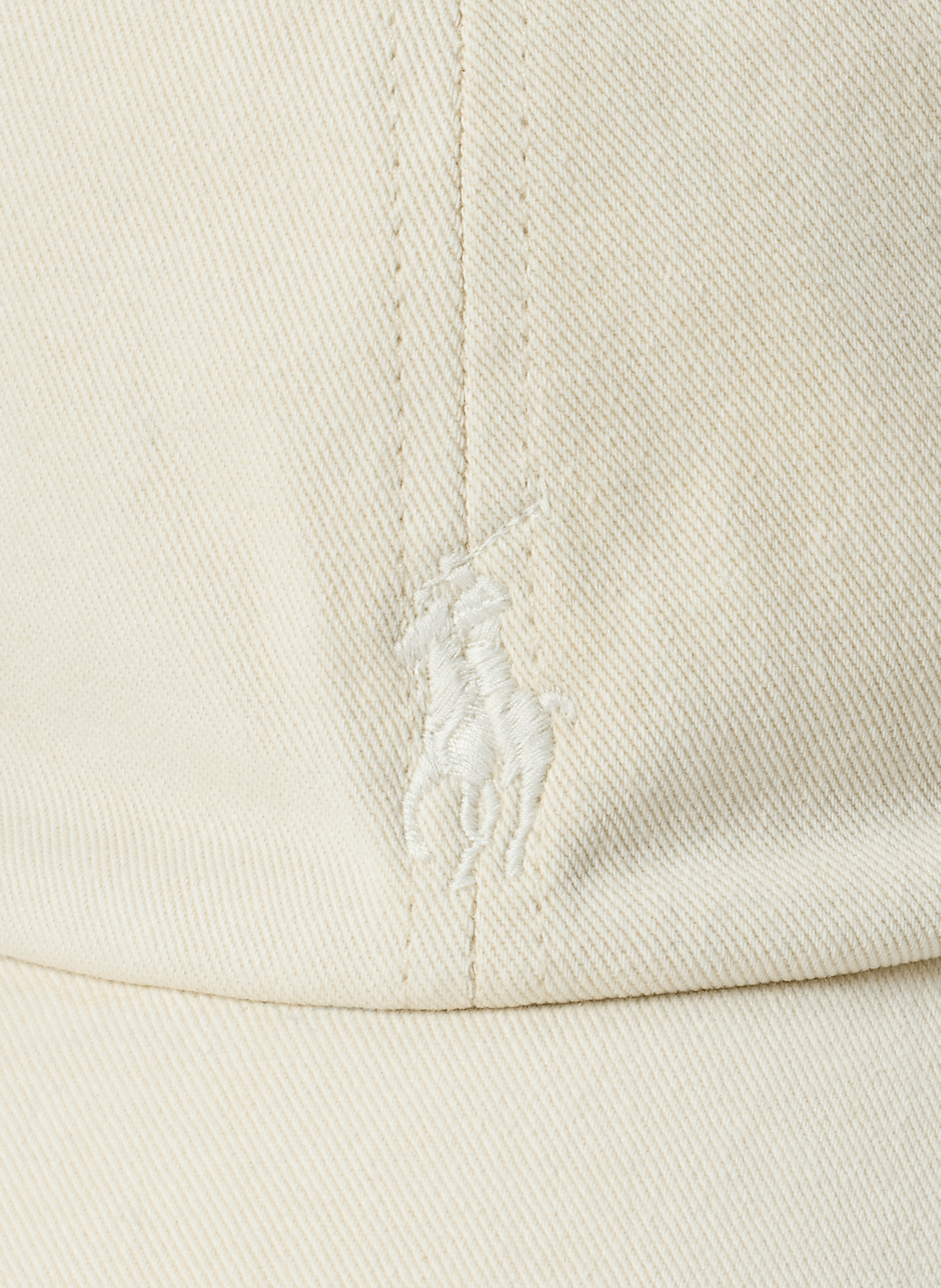 Casquette brodée en coton POLO RALPH LAUREN Blanc