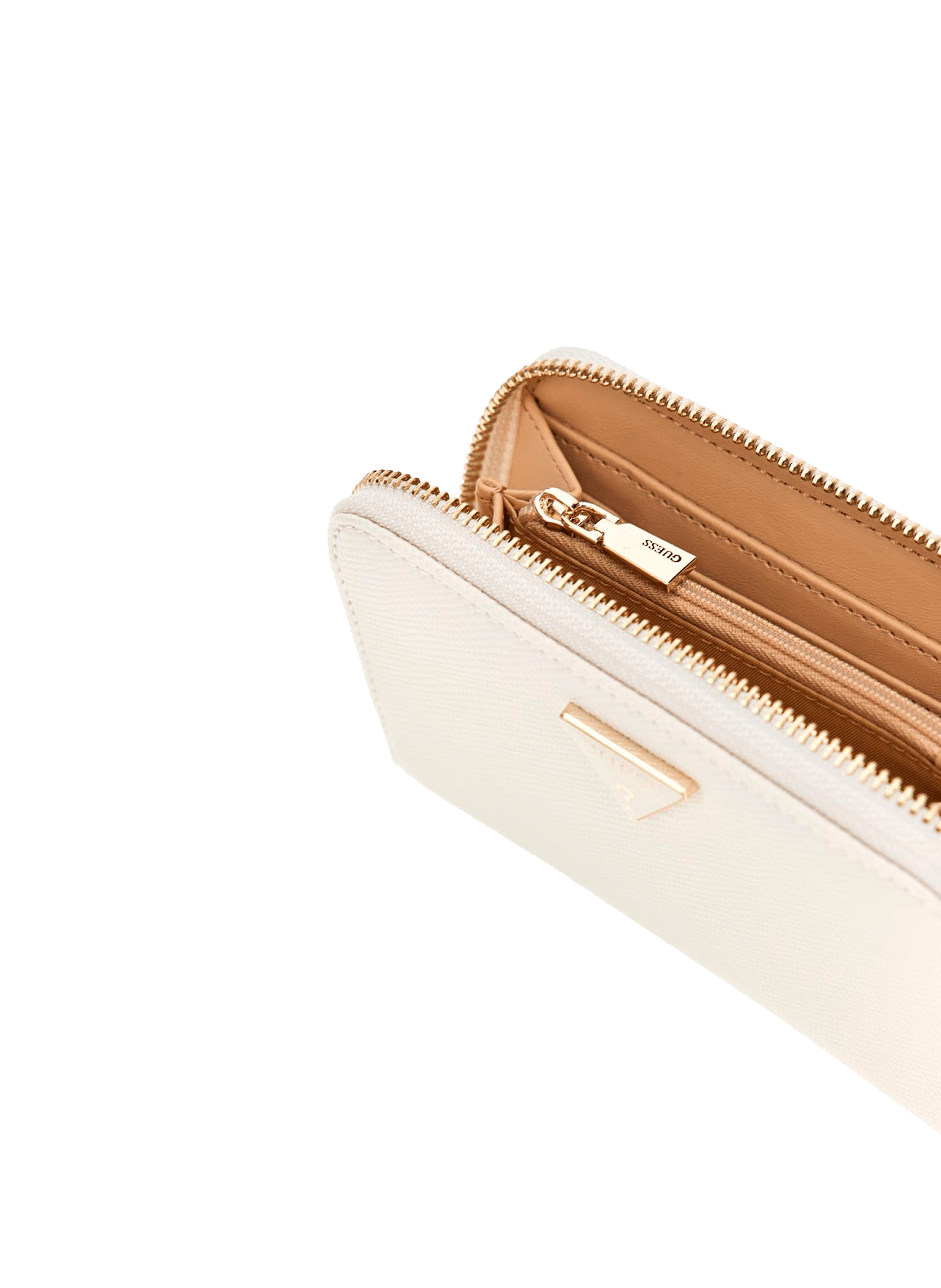 Rosalba Saffiano wallet GUESS Beige