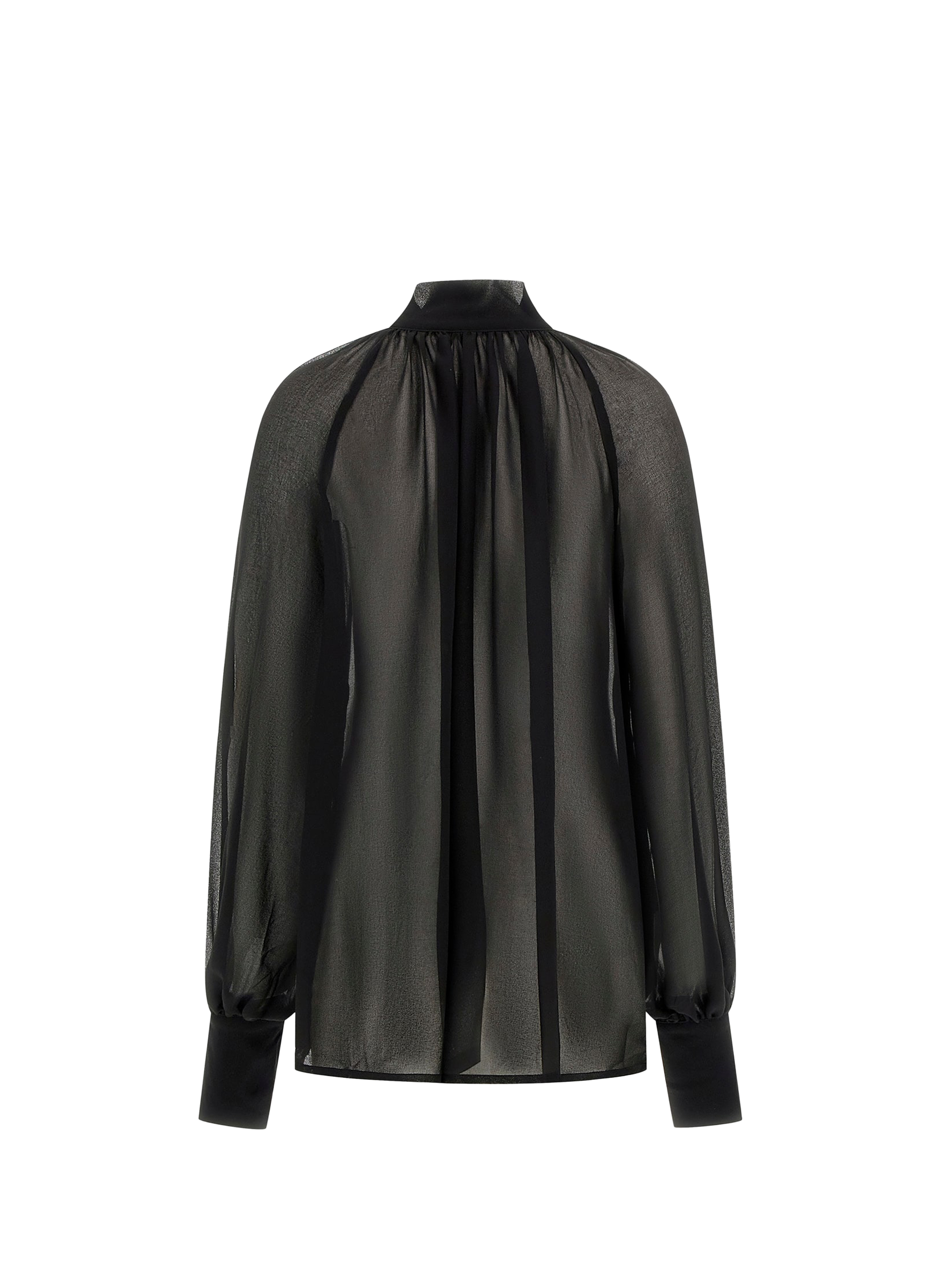 Fluid blouse with tie neck GUESS Black