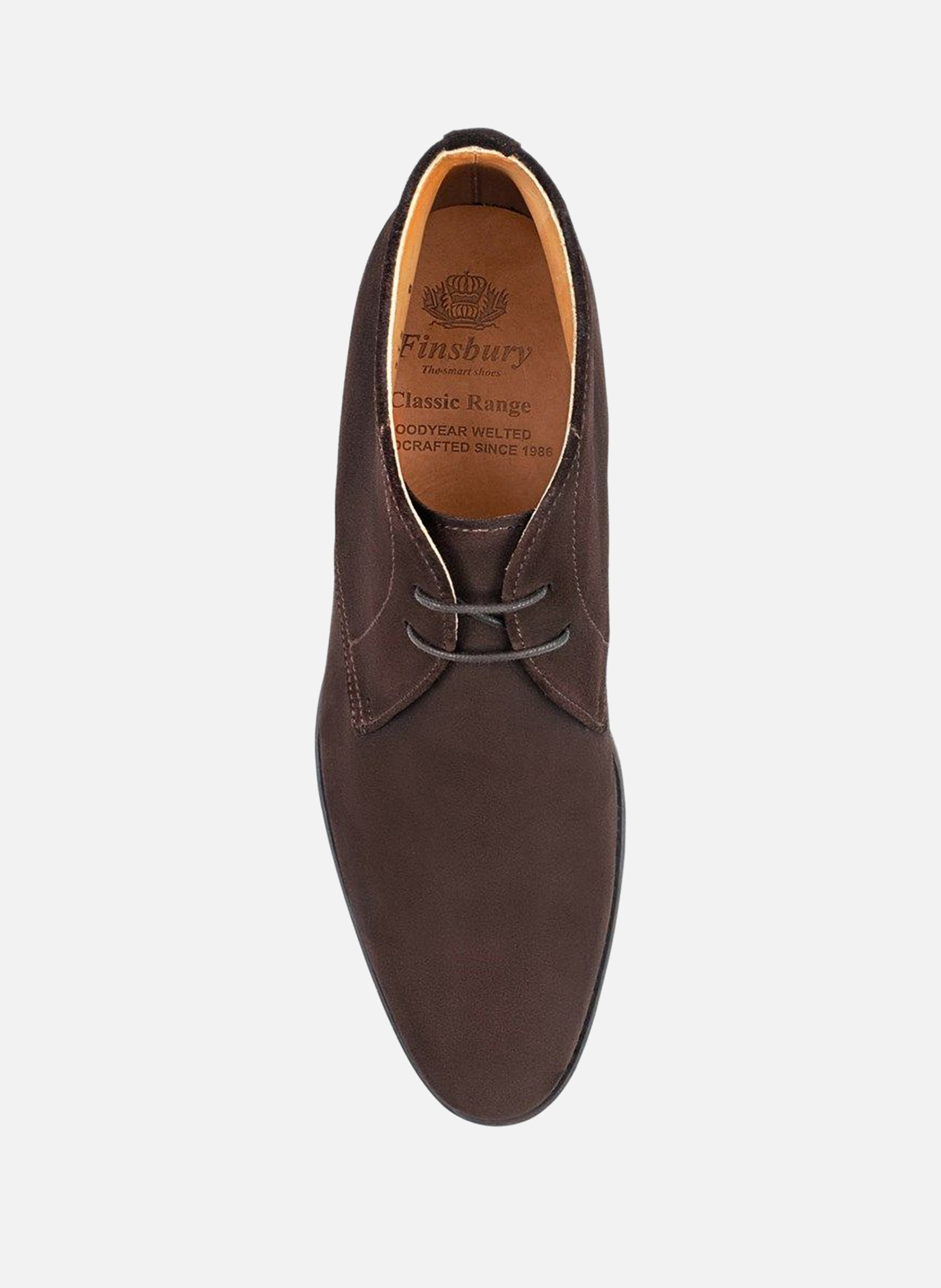 Bottines chukka FINSBURY Marron