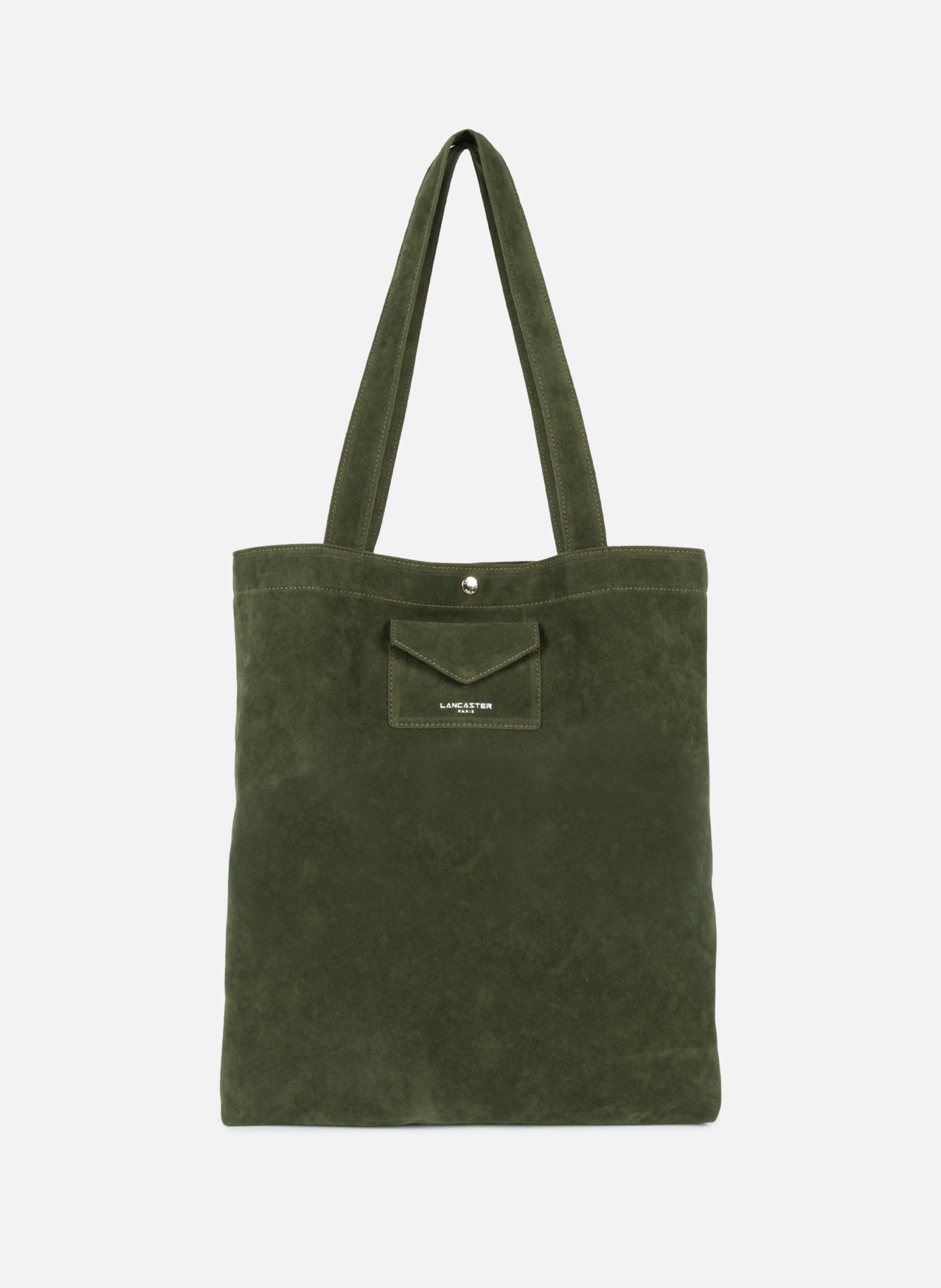 LANCASTER Tote bag - Suédine KBA Khaki