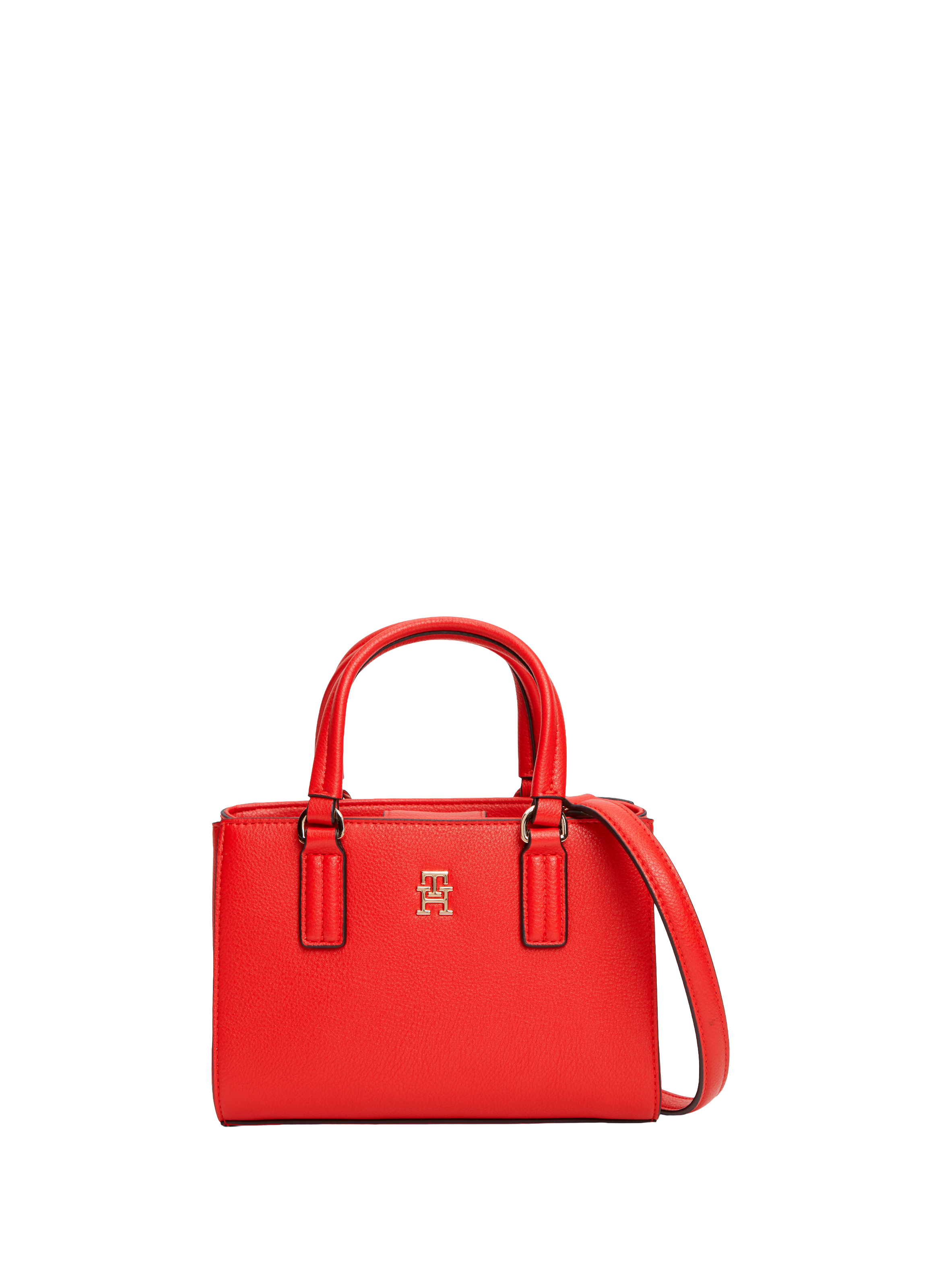 Structured Handbag TOMMY HILFIGER Red