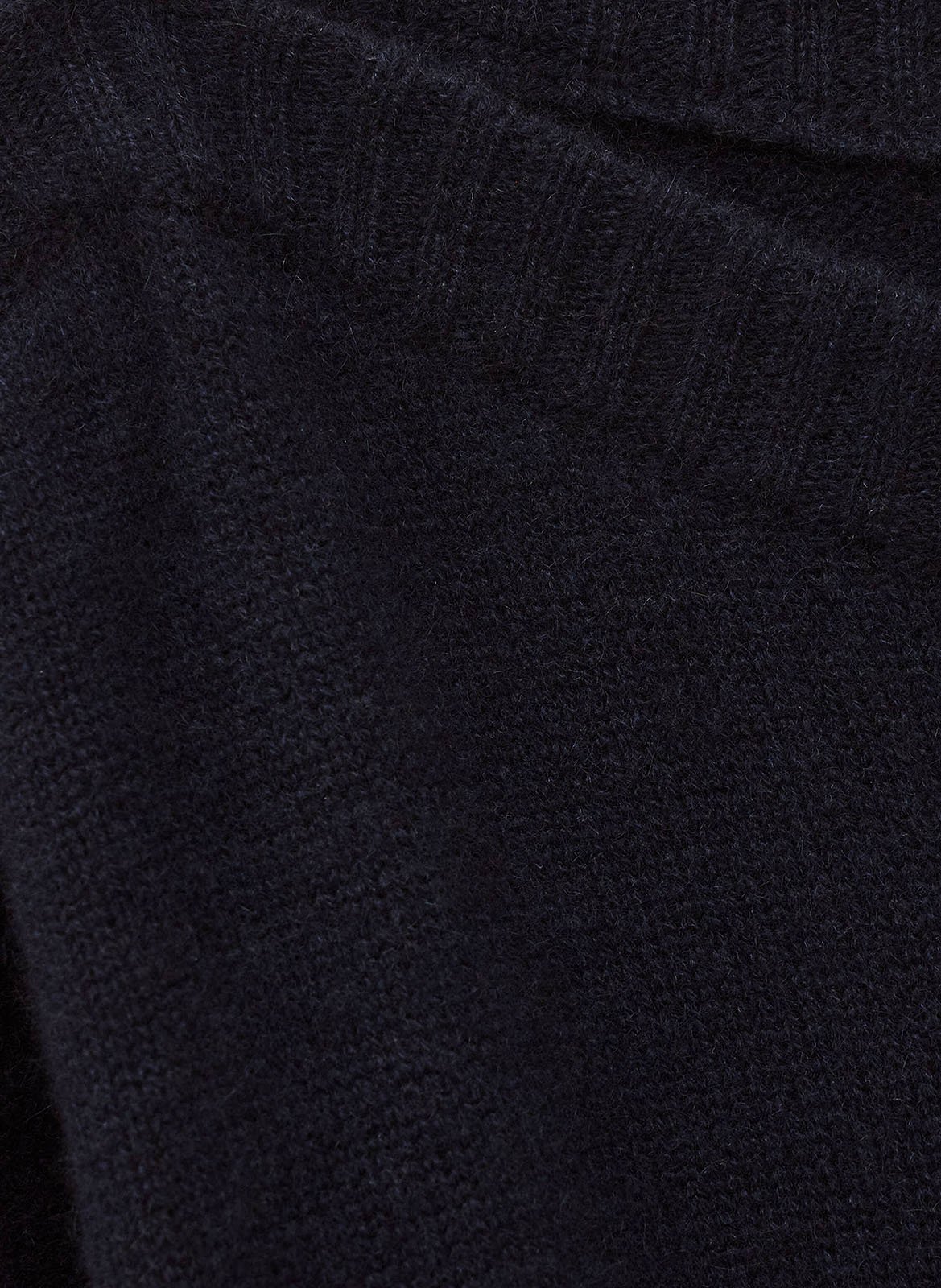 Robe courte col rond en cachemire coleen BA&SH Bleu