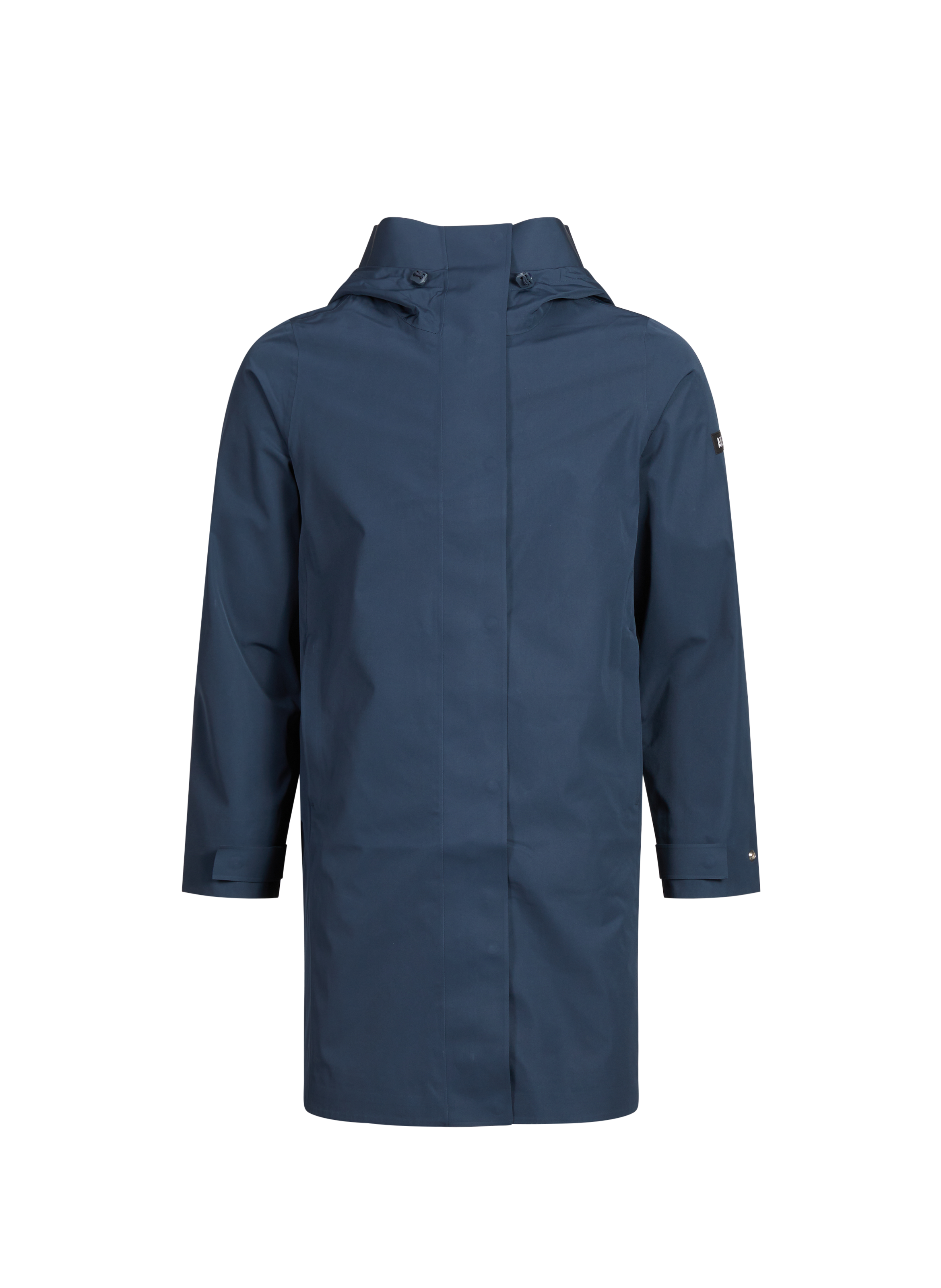Hooded waterproof jacket AIGLE Blue