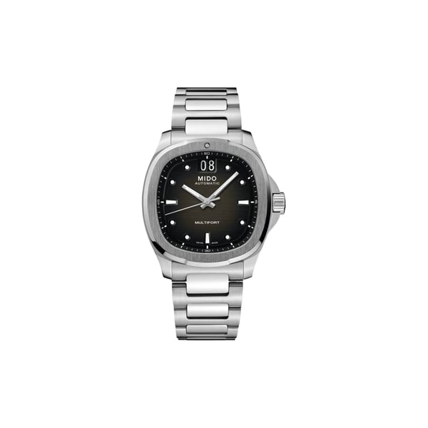 Montre Multifort TV Big Date en acier inoxydable Montre Multifort TV Big Date en acier inoxydable
