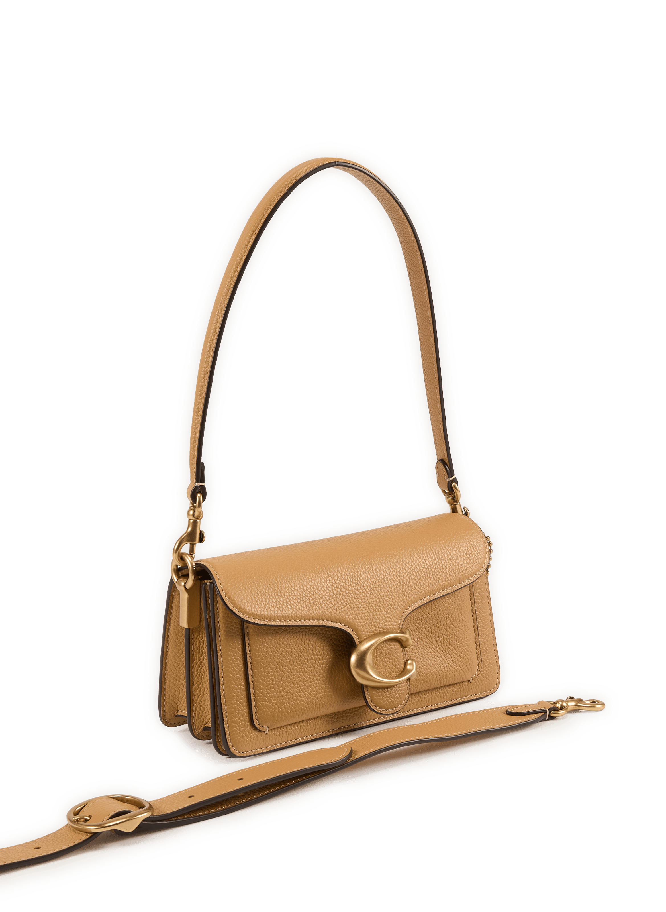 Bolso de mano Tabby 20 COACH Beige