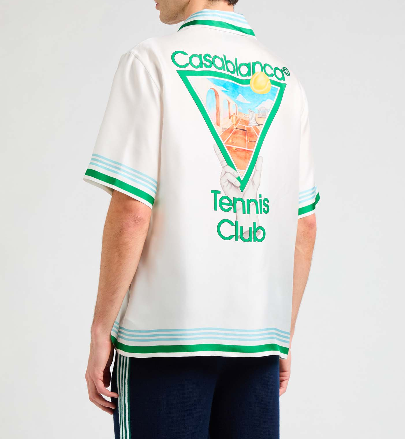 Metaphysical Tennis Shirt CASABLANCA PARIS White