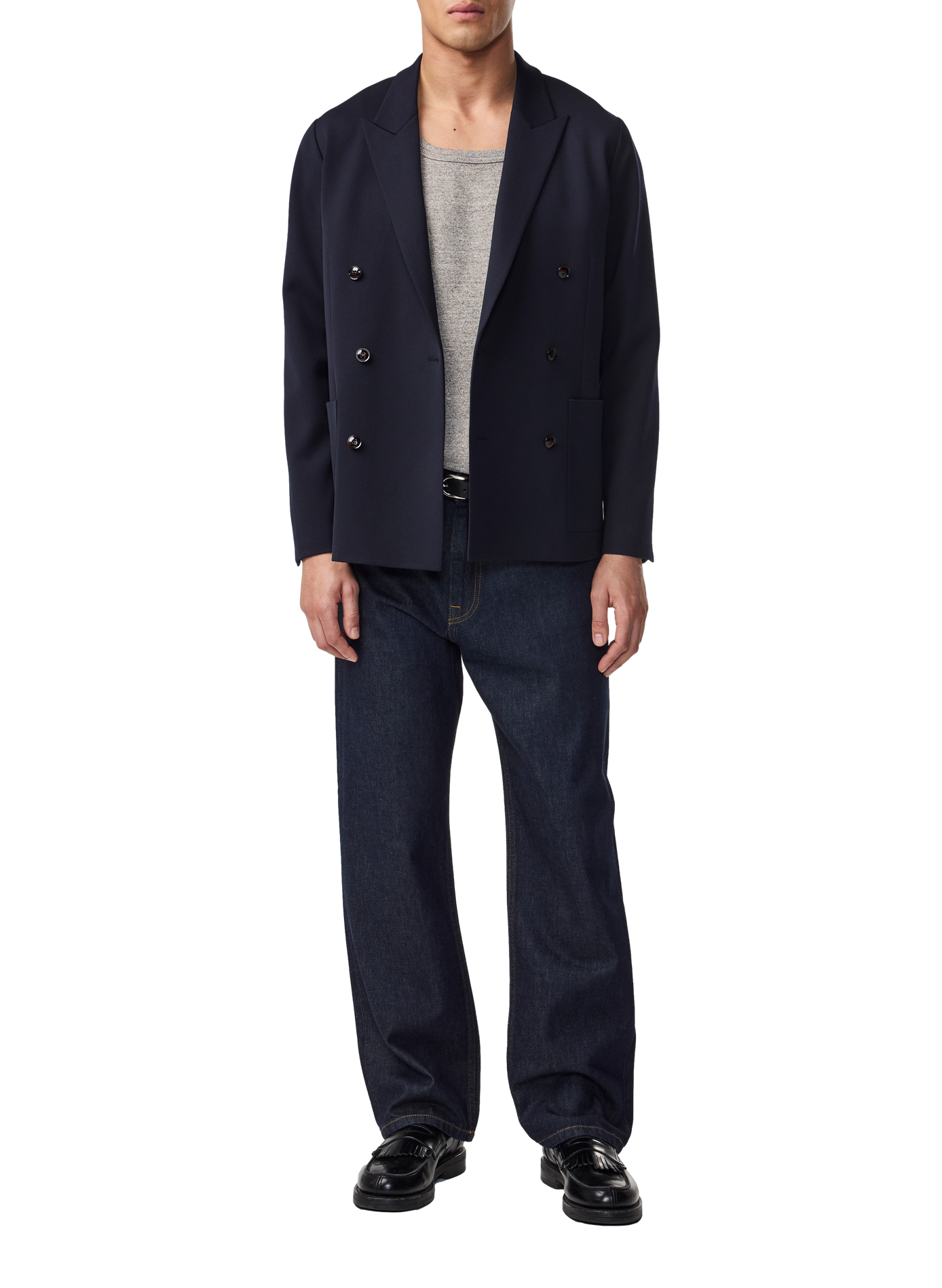 Blazer aus Wollmischung NN.07 Blau