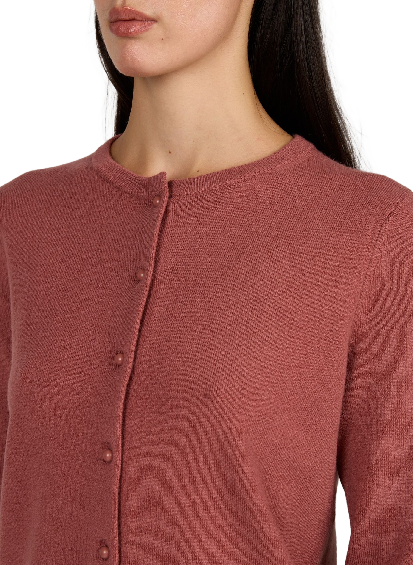 Round neck vest VINCE Pink