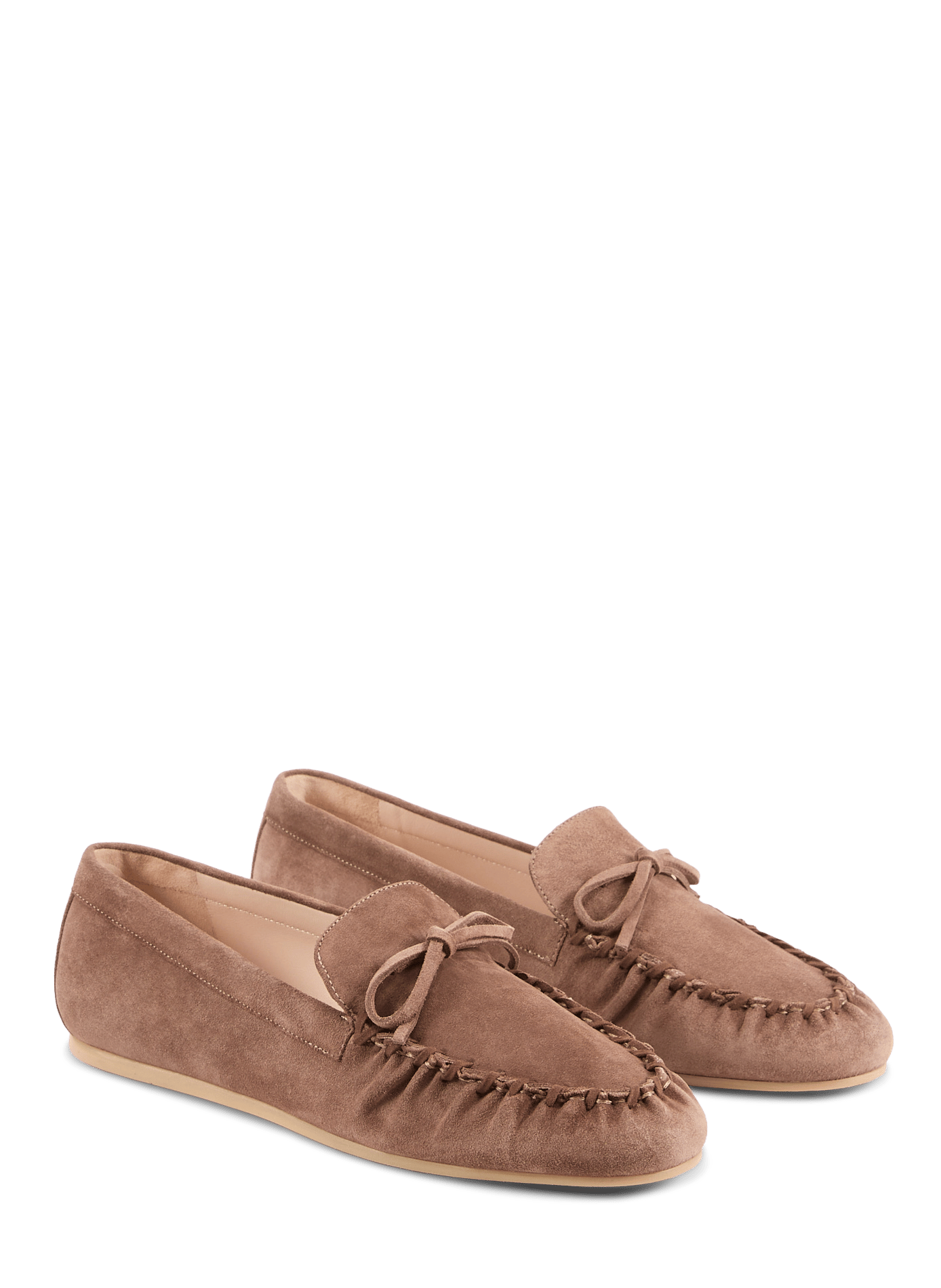 Mocassini in pelle Britt STUART WEITZMAN Marrone