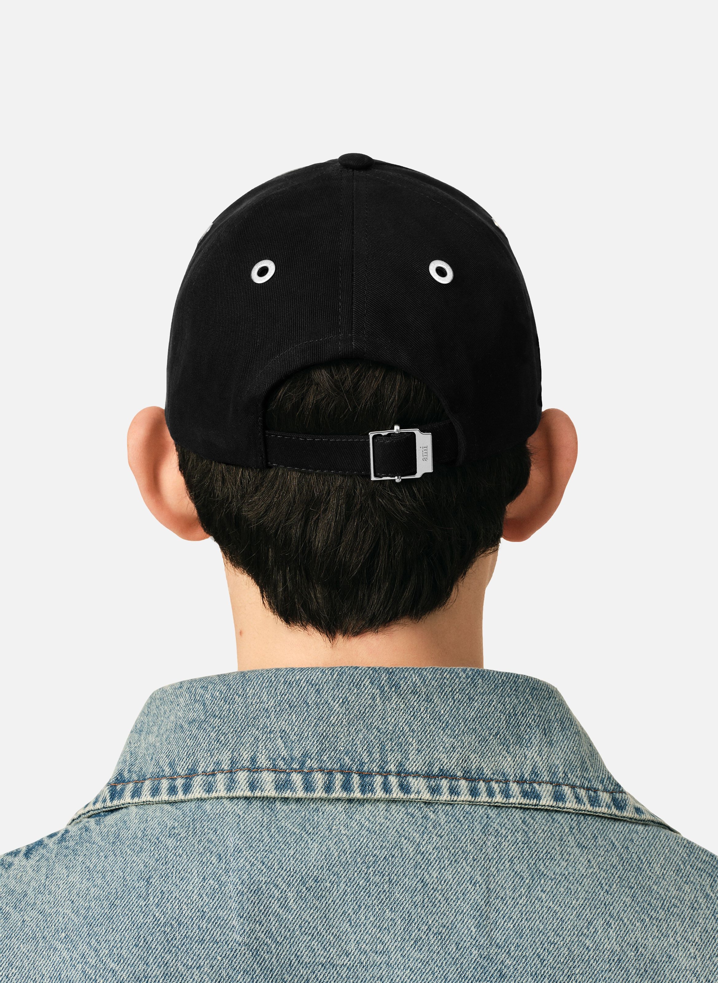 Casquette unisexe en coton ami de coeur AMI PARIS Noir