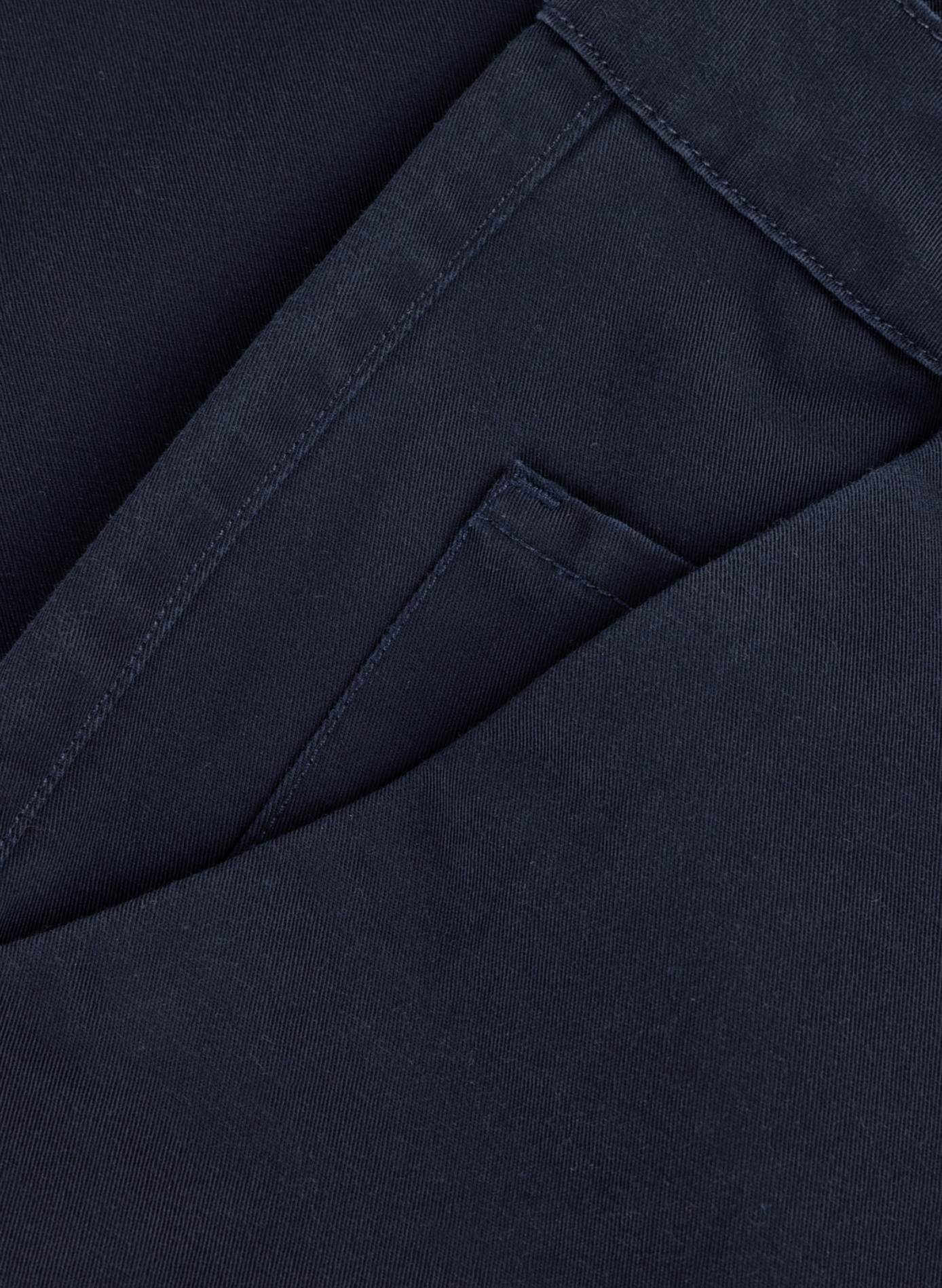 Wide-leg pleated cotton pants DIME Blue