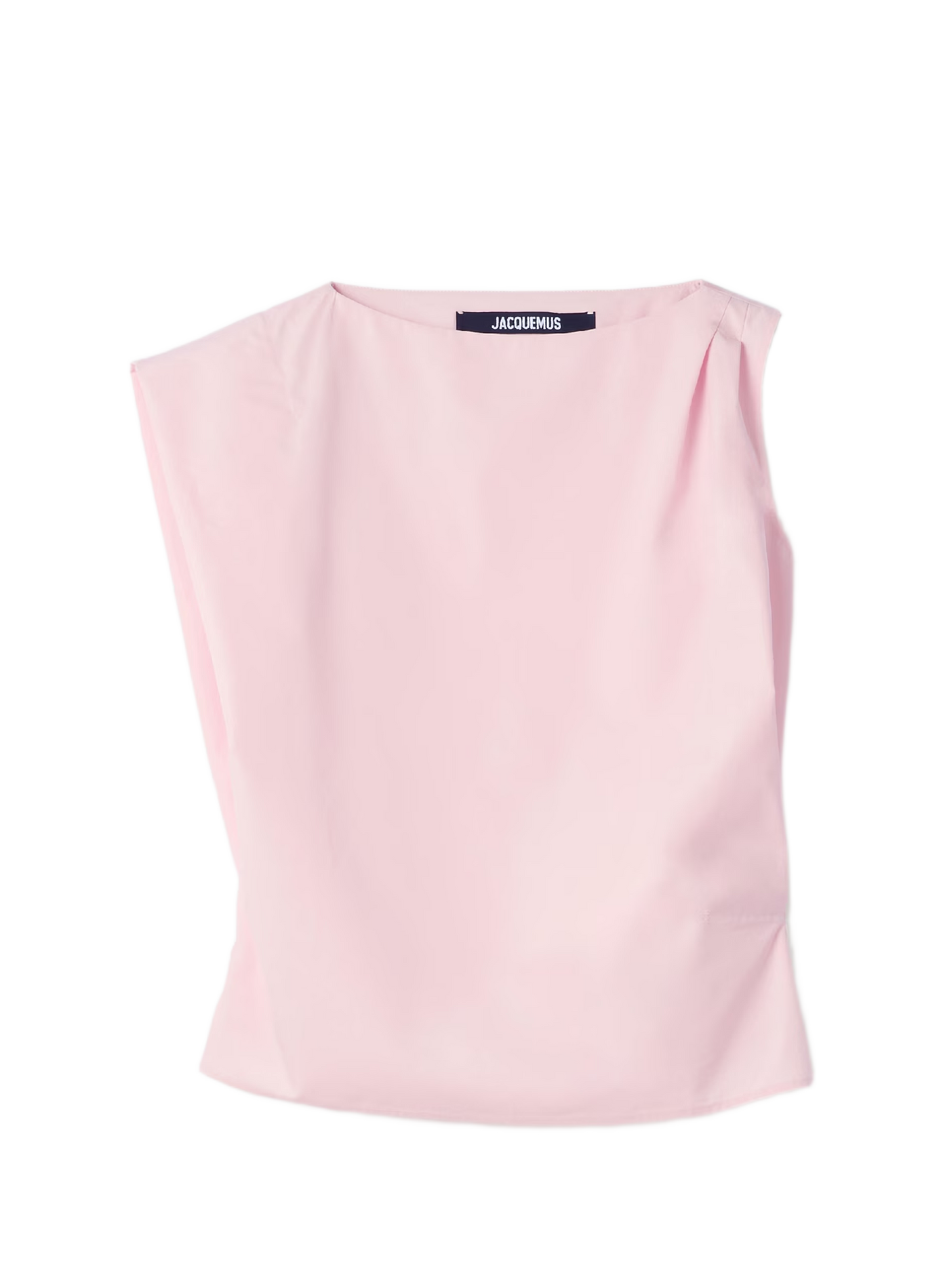 Le haut Drap, korte katoenen top JACQUEMUS Roze
