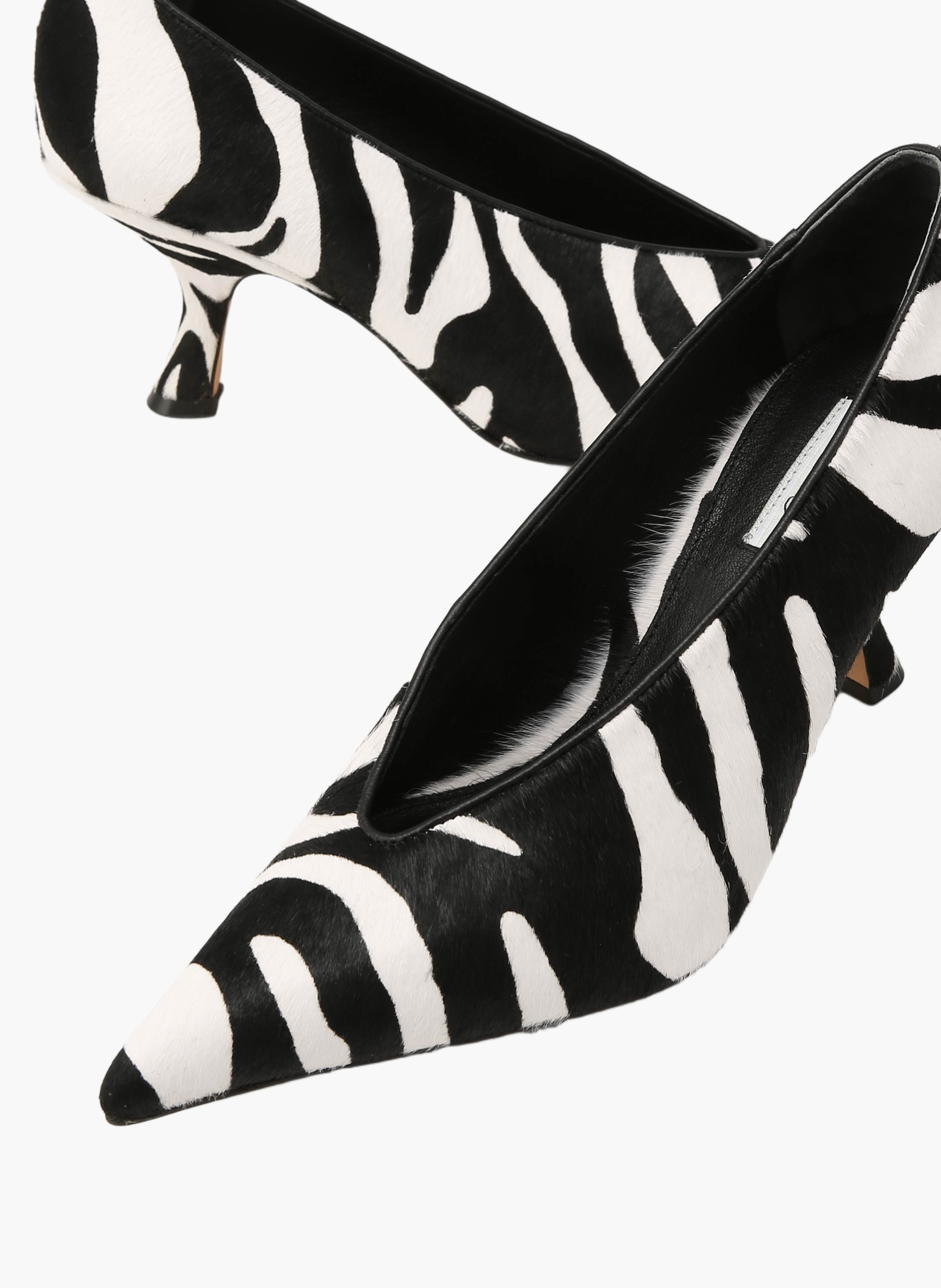 Chaussures à talons hero en cuir poulain NAKED WOLFE Rayé