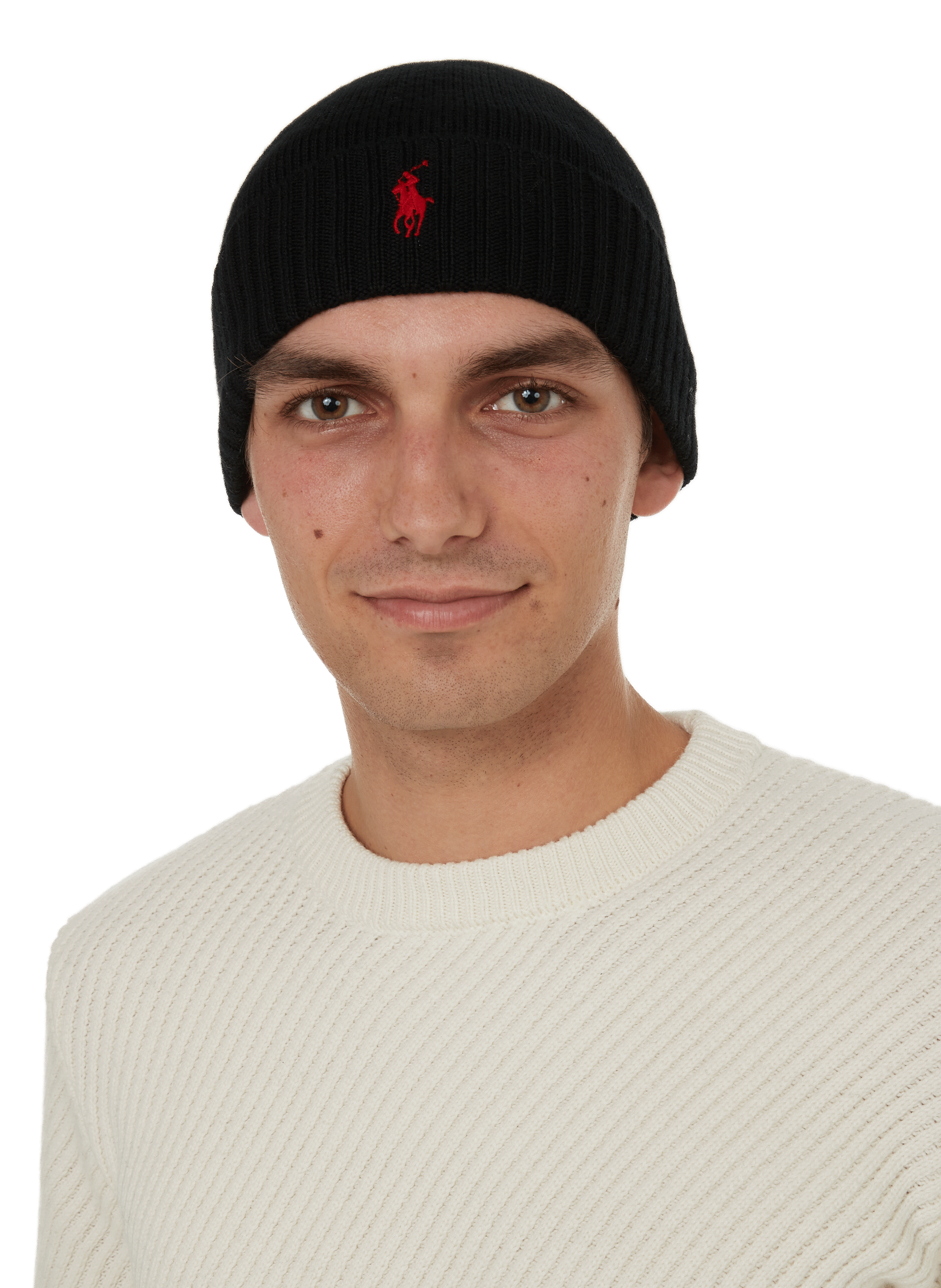 Wool beanie POLO RALPH LAUREN Black