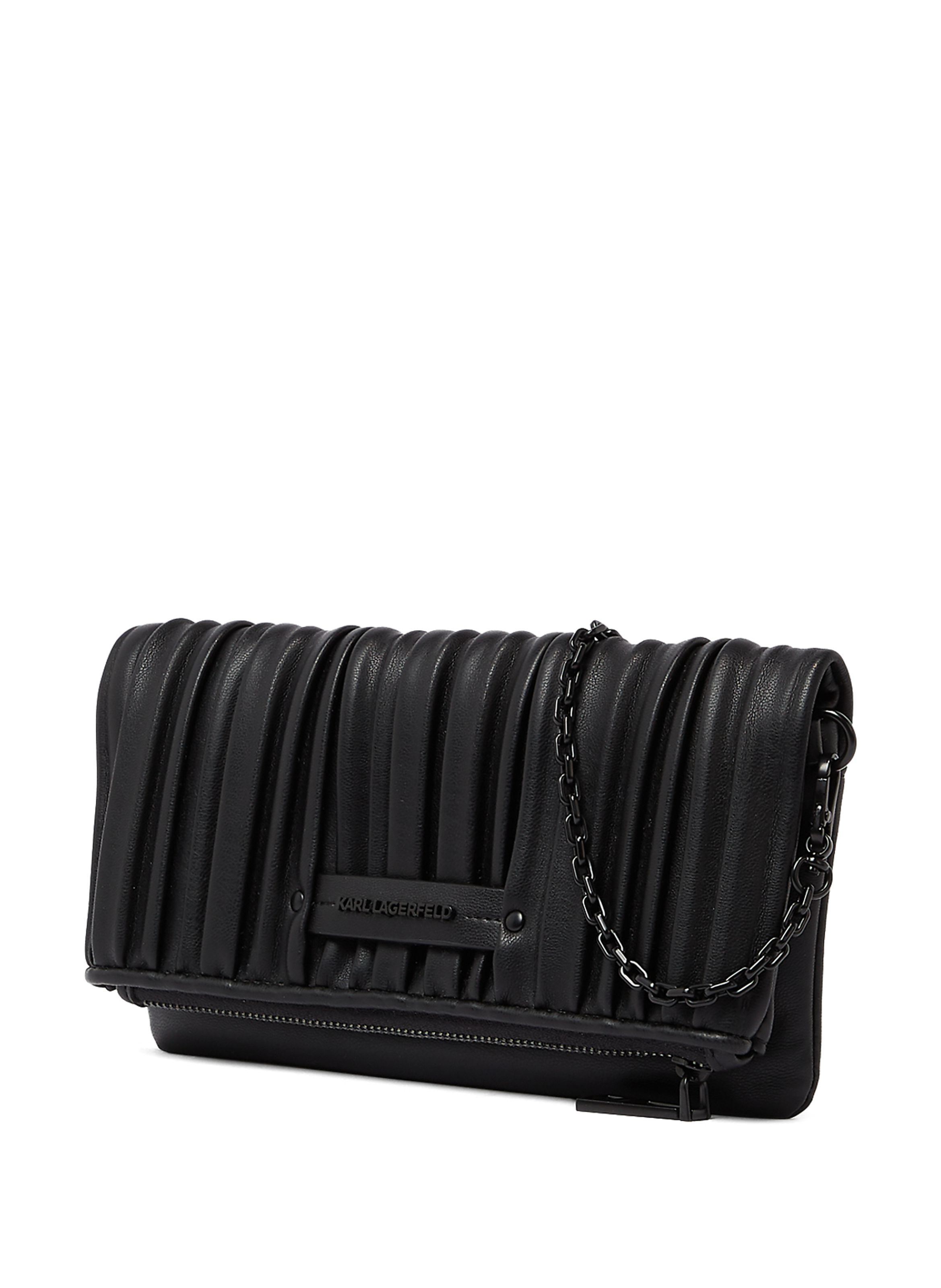 Pochette aspect cuir
