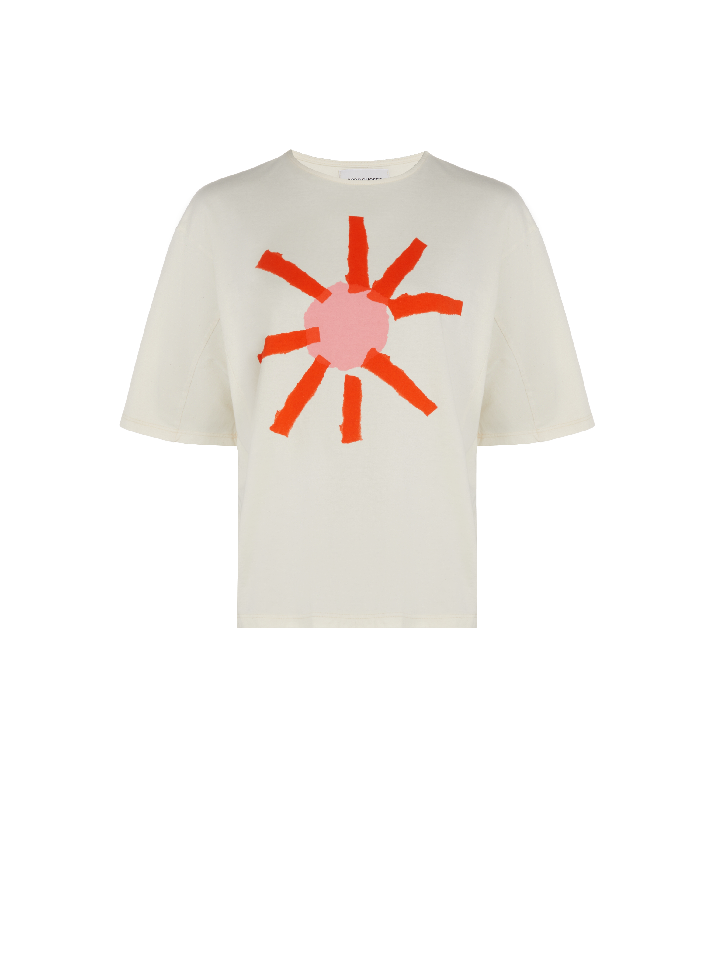 T-shirt Sun Box BOBO CHOSES Beige