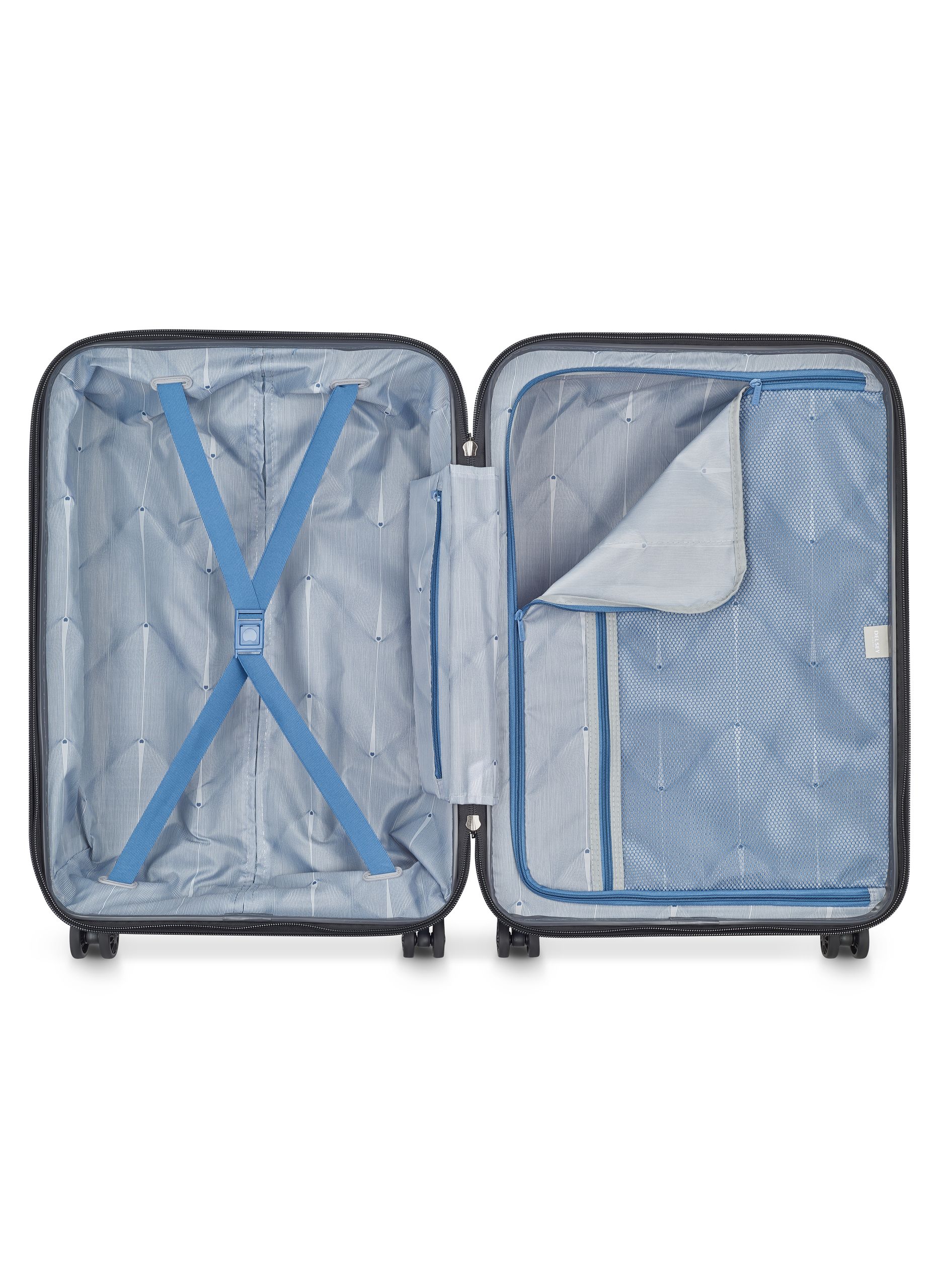 Valise soute rigide taille l - freestyle DELSEY PARIS Gris