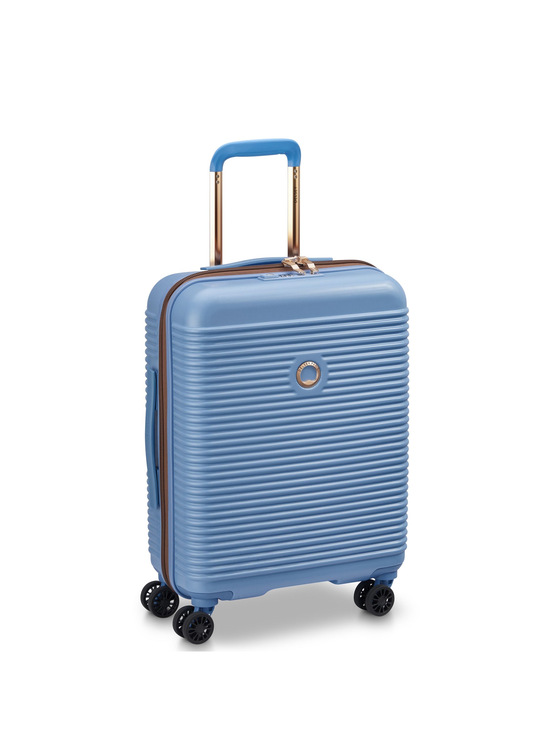 Valise cabine rigide taille s - freestyle DELSEY PARIS Bleu