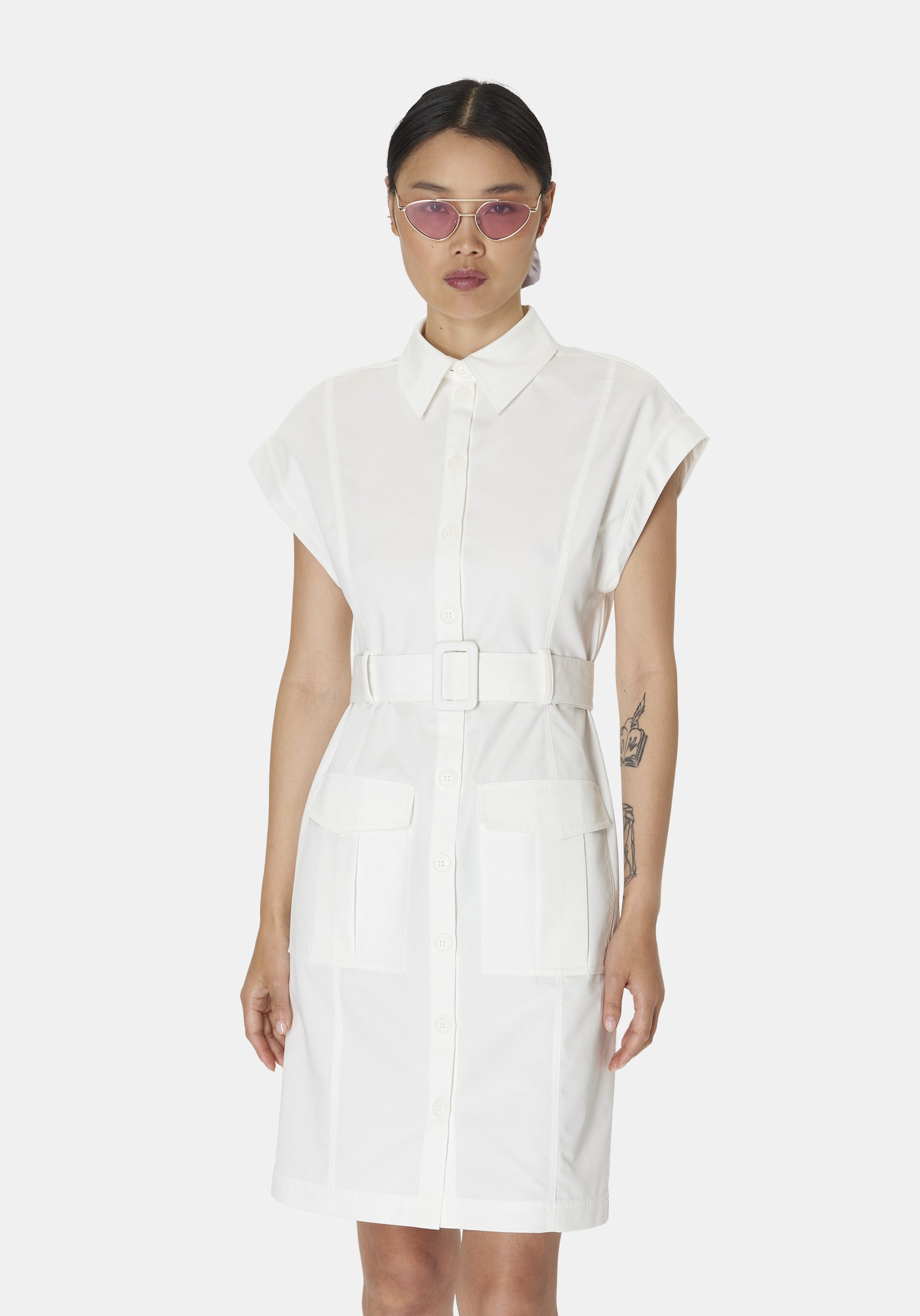 Robe rajah TARA JARMON Blanc