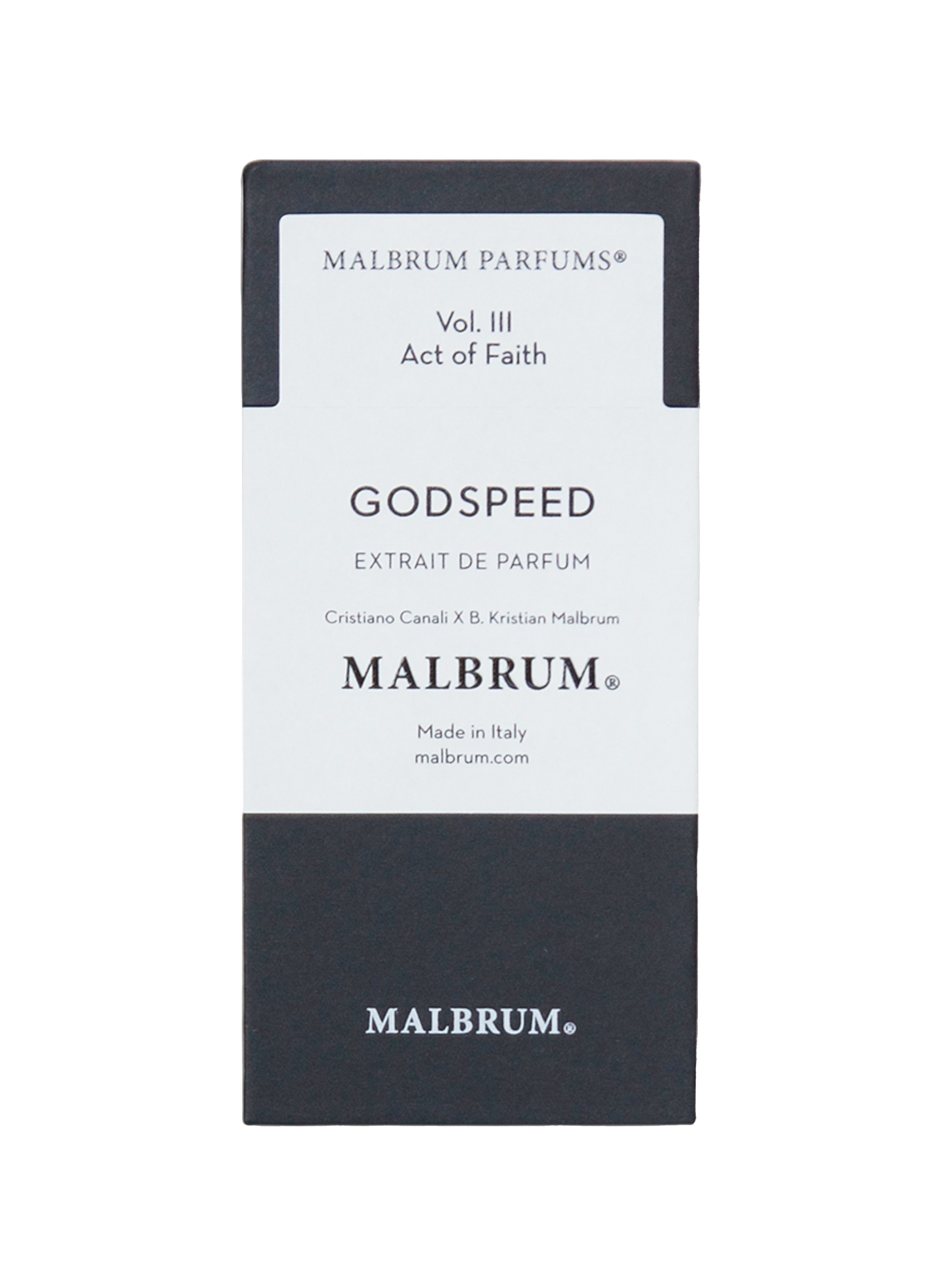 Vol. III - God Speed - Extract of Perfume MALBRUM No color