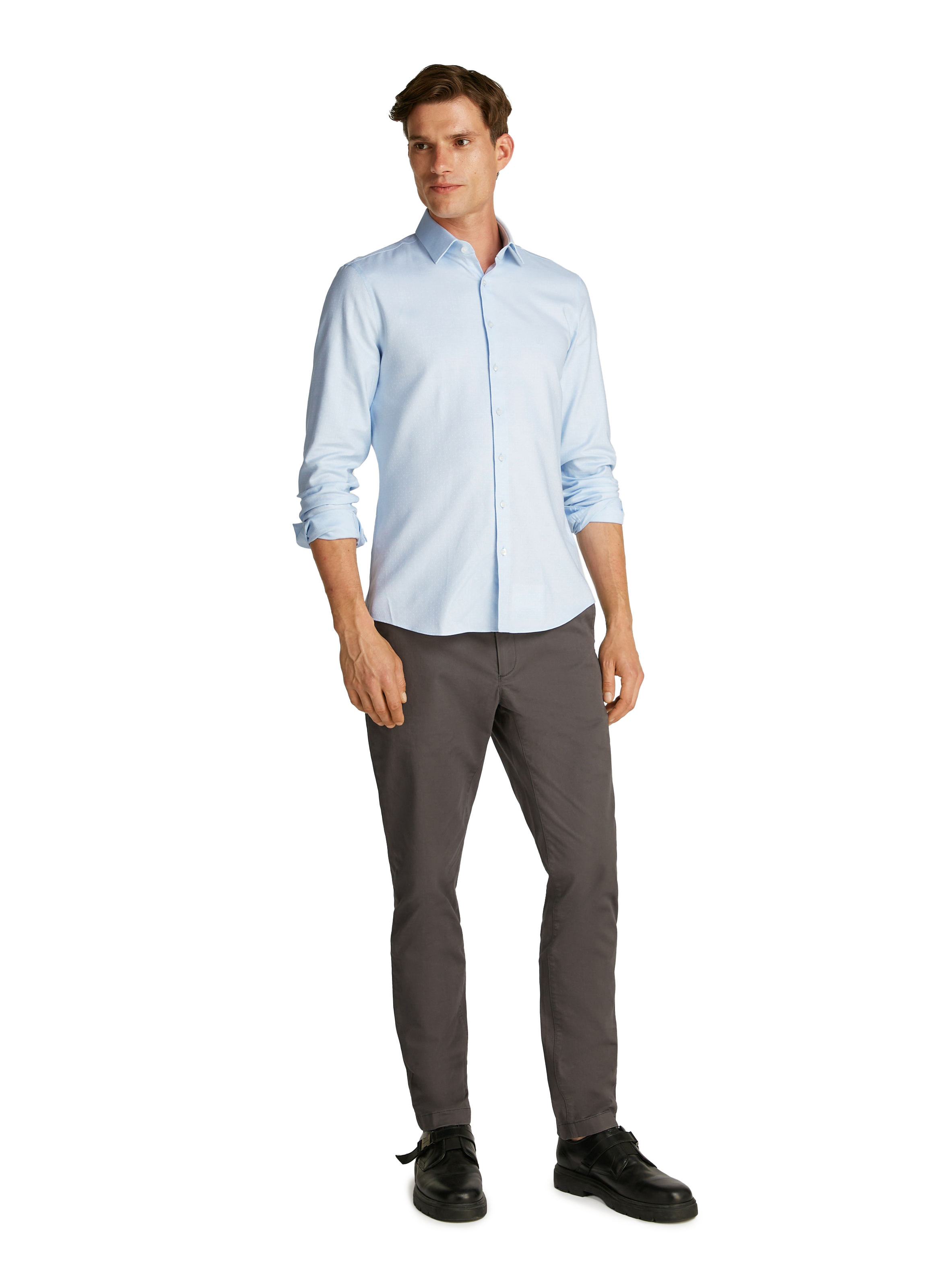  Cotton shirt CALVIN KLEIN Blue