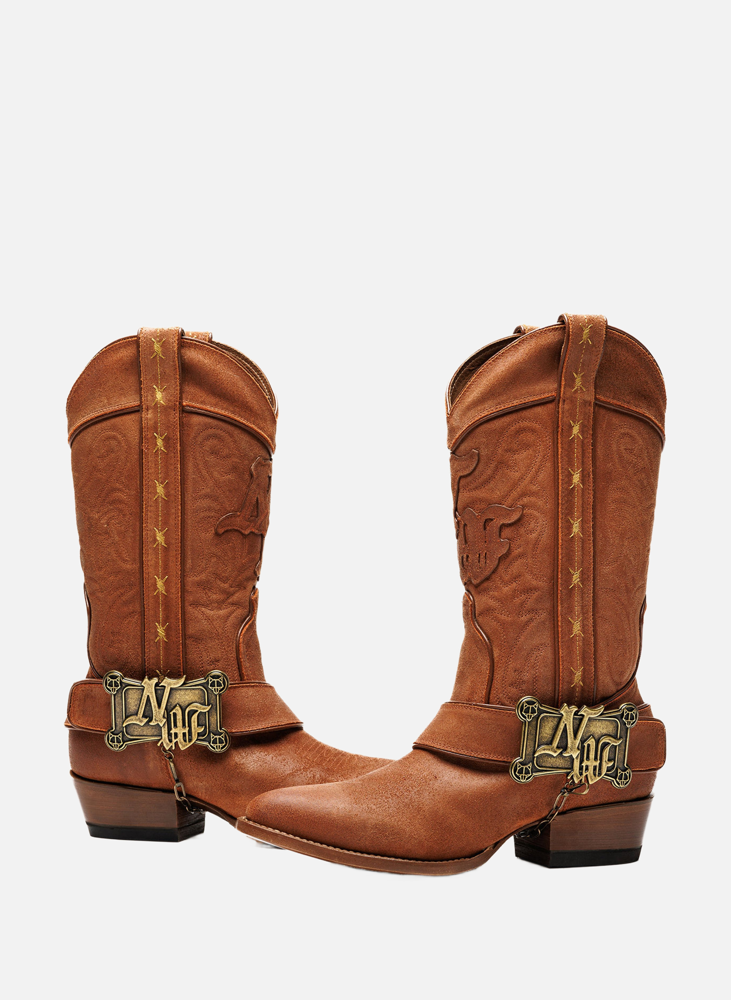 Bottes outlaw NAKED WOLFE Marron