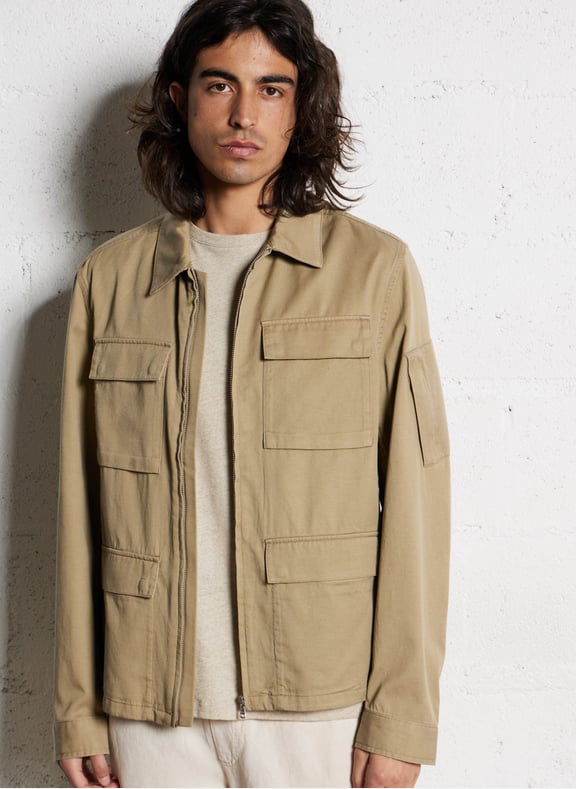 Veste droite Beige by IKKS IKKS Veste droite Beige