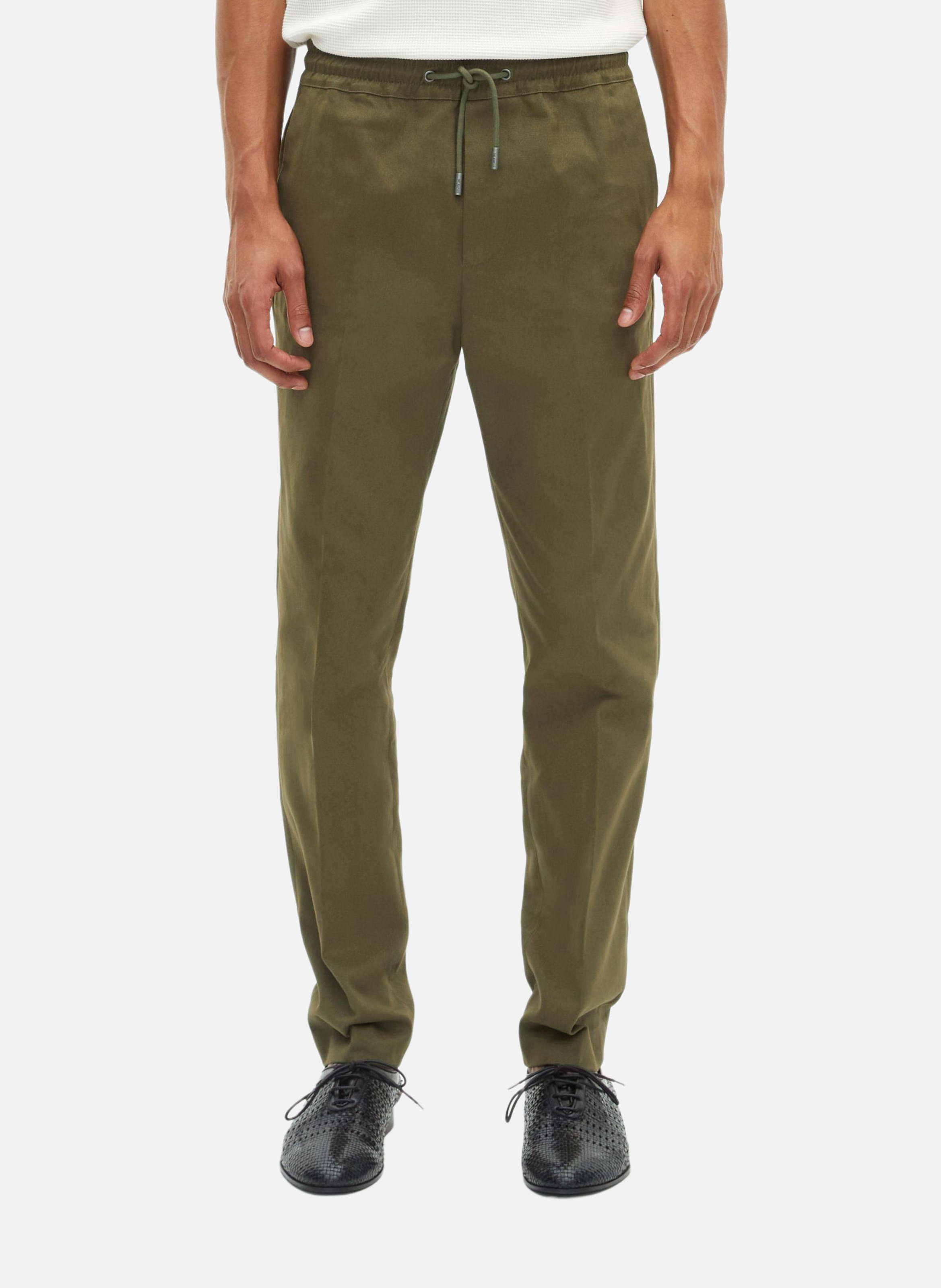 Pantalon droit taille élastiquée THE KOOPLES Vert