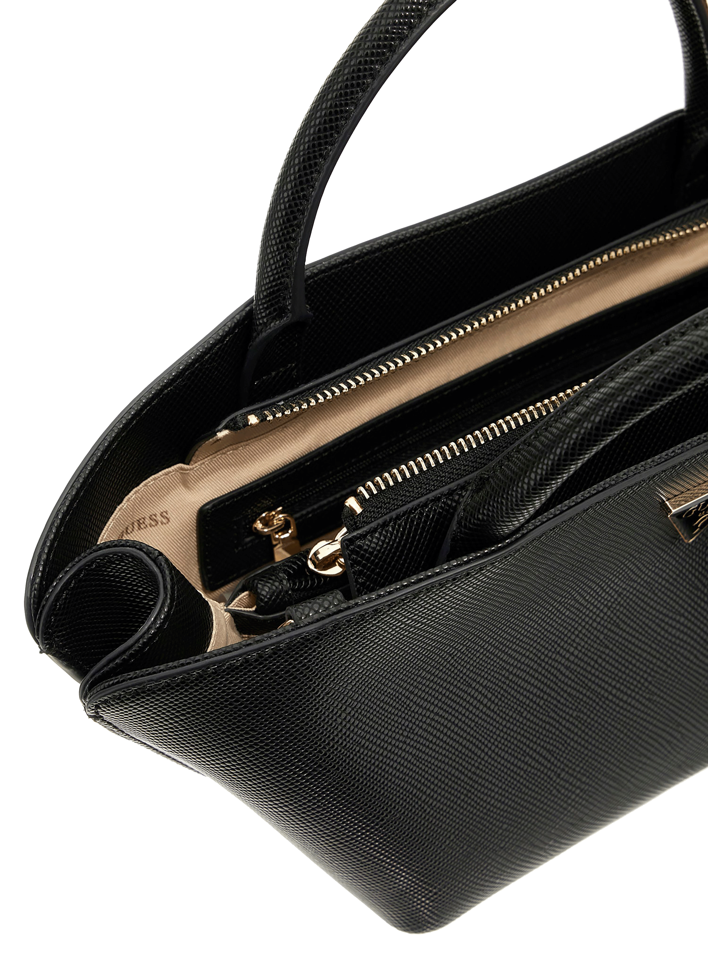 Bolena saffiano handbag GUESS Black