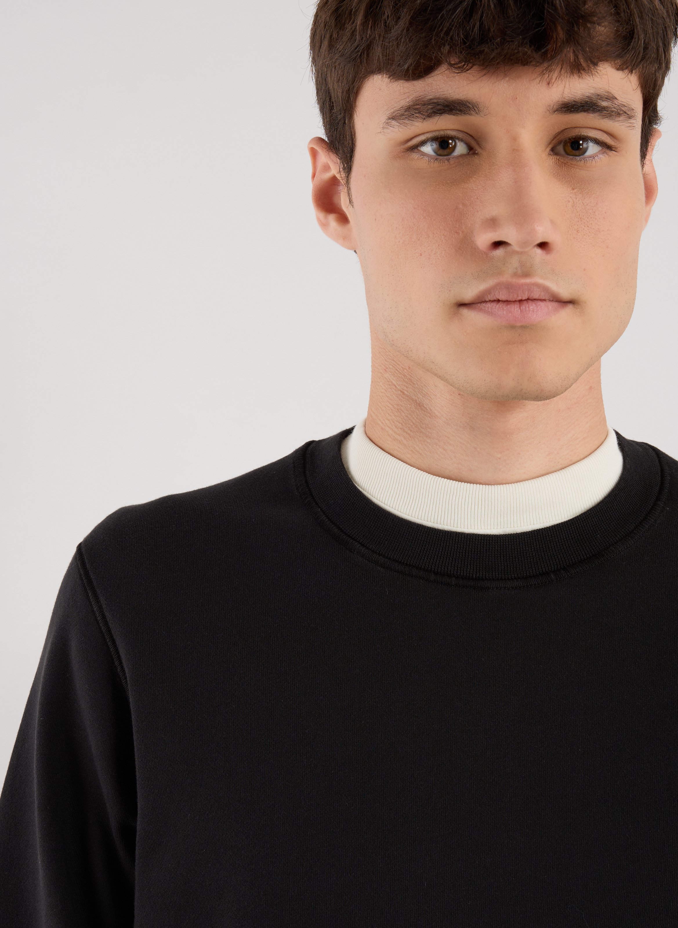 Cotton sweatshirt STONE ISLAND Black