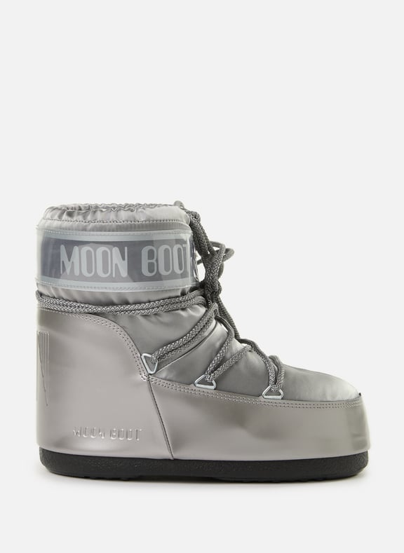 Icon Low Glance boots Silver by MOON BOOT MOON BOOT Icon Low Glance boots Silver