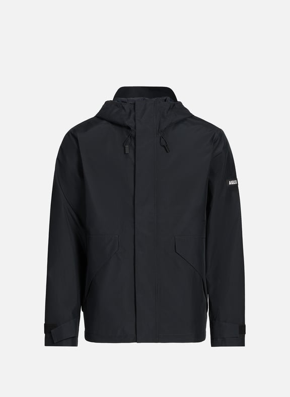 Oversized Hooded Parka Black by AIGLE AIGLE Oversized Hooded Parka Black