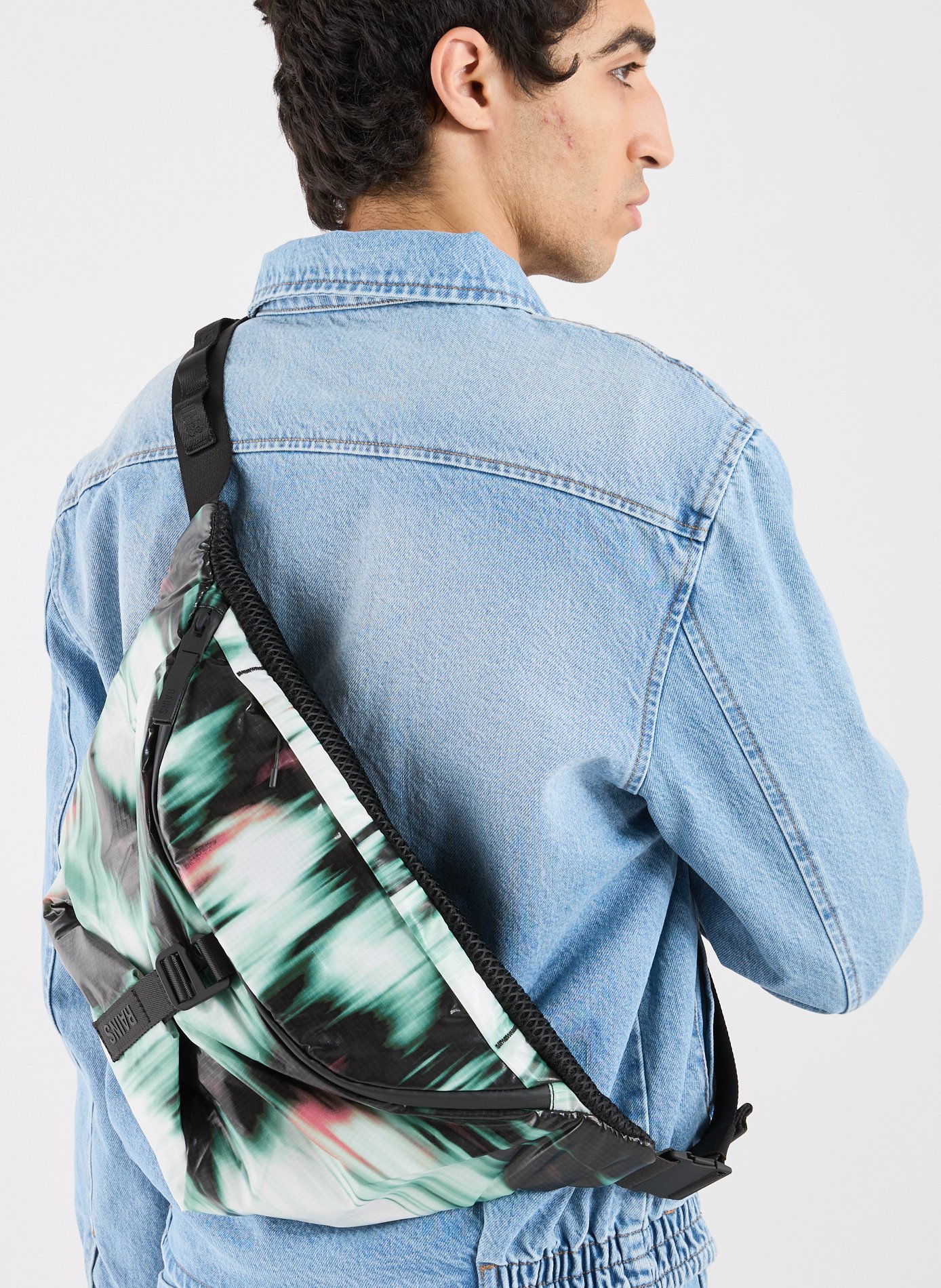 Sac à bandoulière Sibu Bum Bag Large RAINS Multicolore