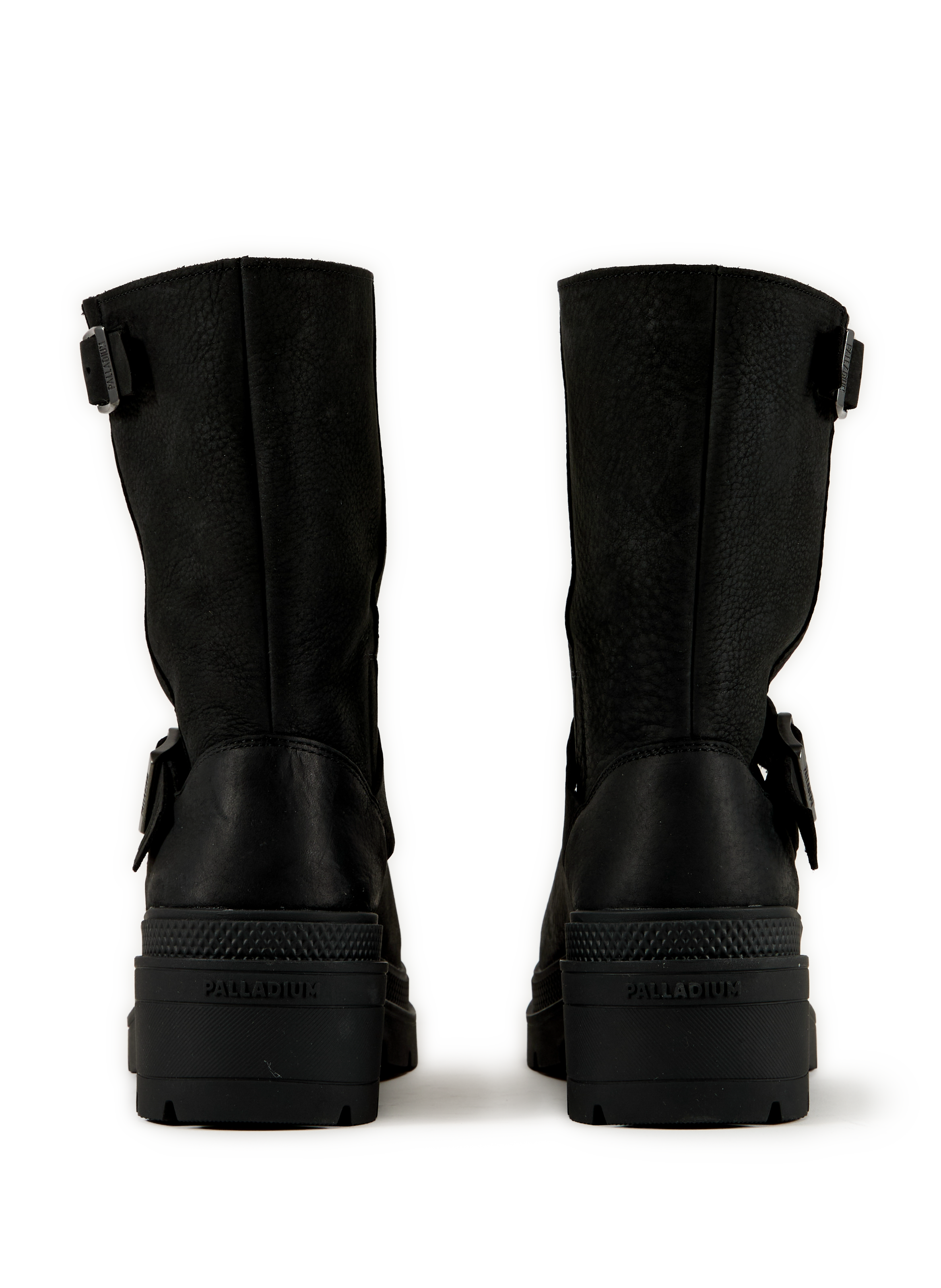 PALLARISE cow leather boots PALLADIUM Black