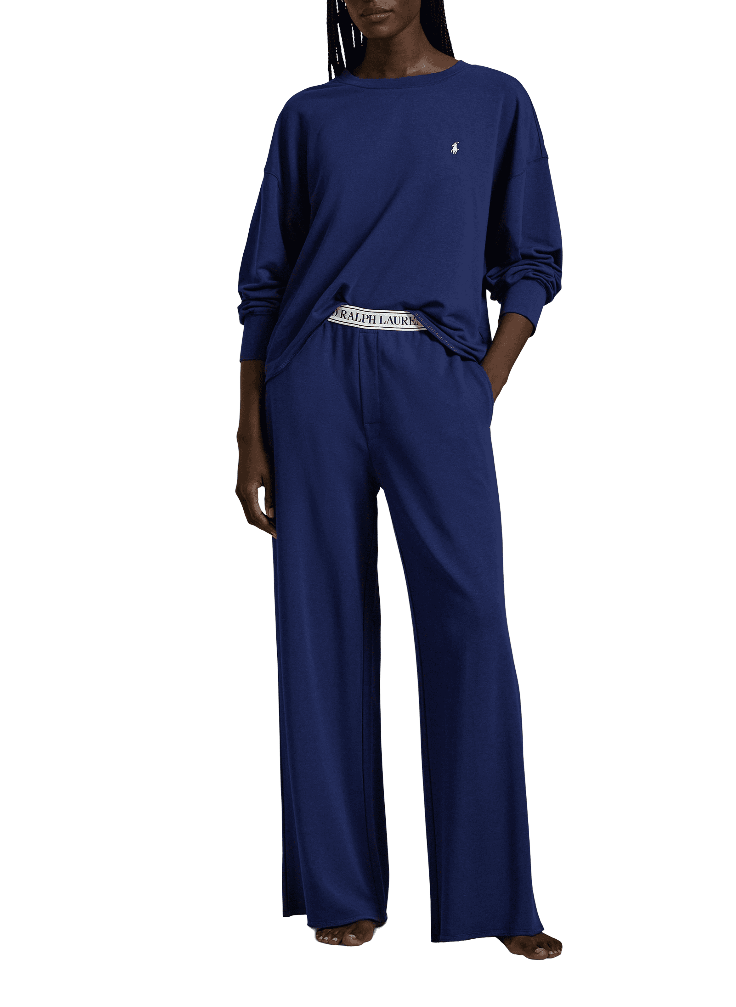 Ensemble de pyjama uni POLO RALPH LAUREN Bleu