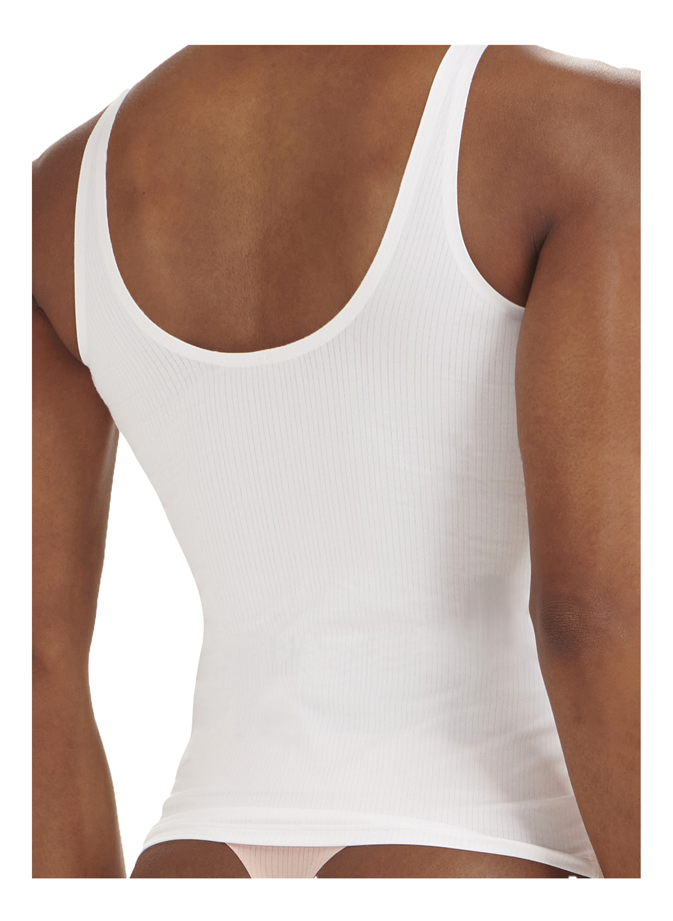 Débardeur à col rond WOLFORD Beige