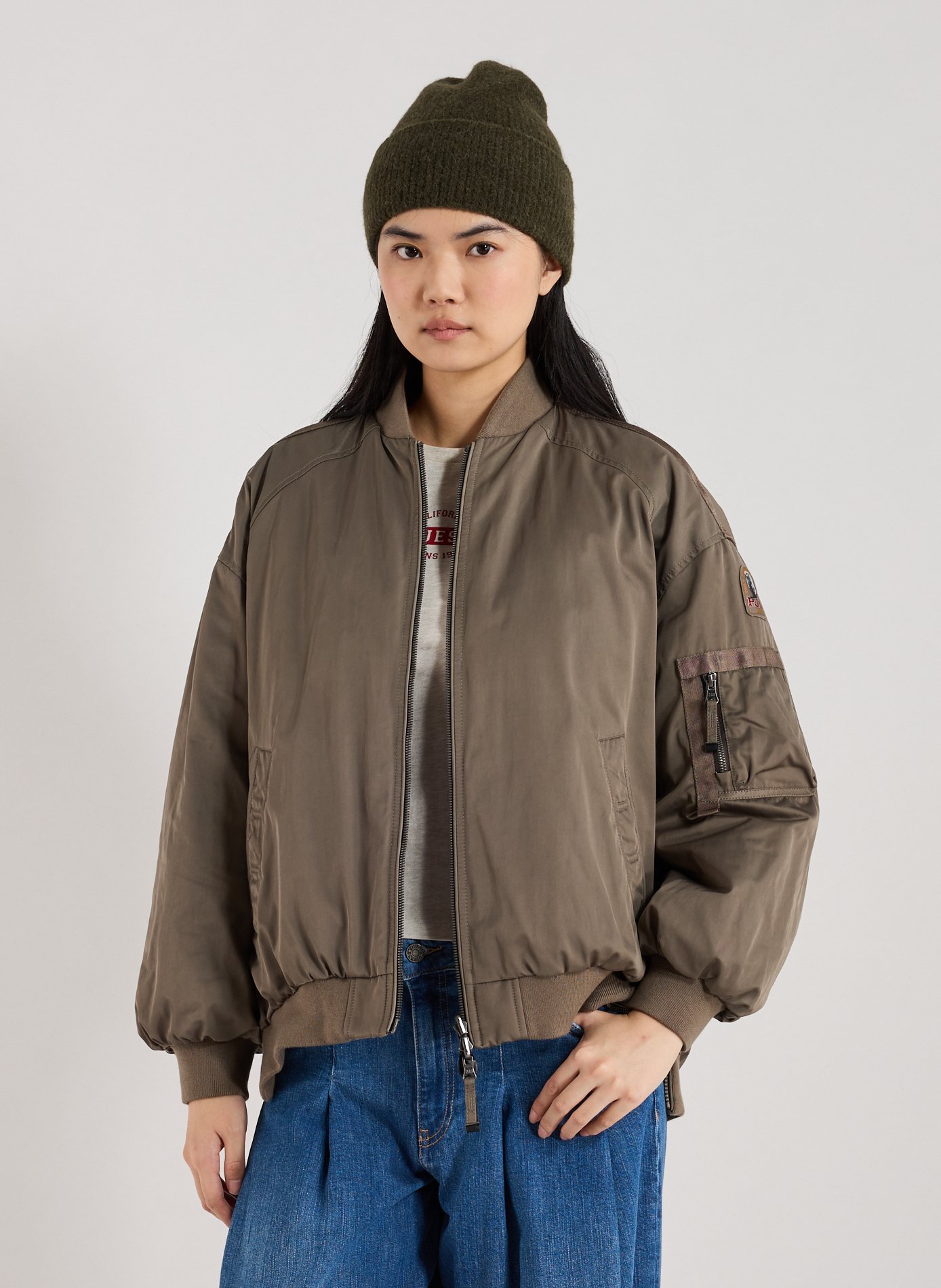 Veste ample PARAJUMPERS Gris