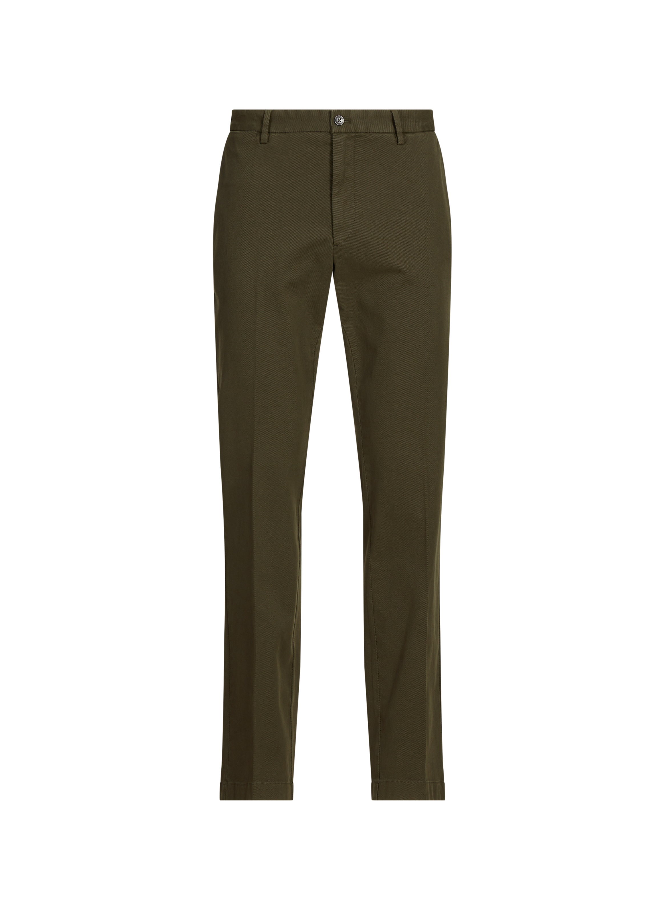 HACKETT Pantalon droit en coton mélangé Vert