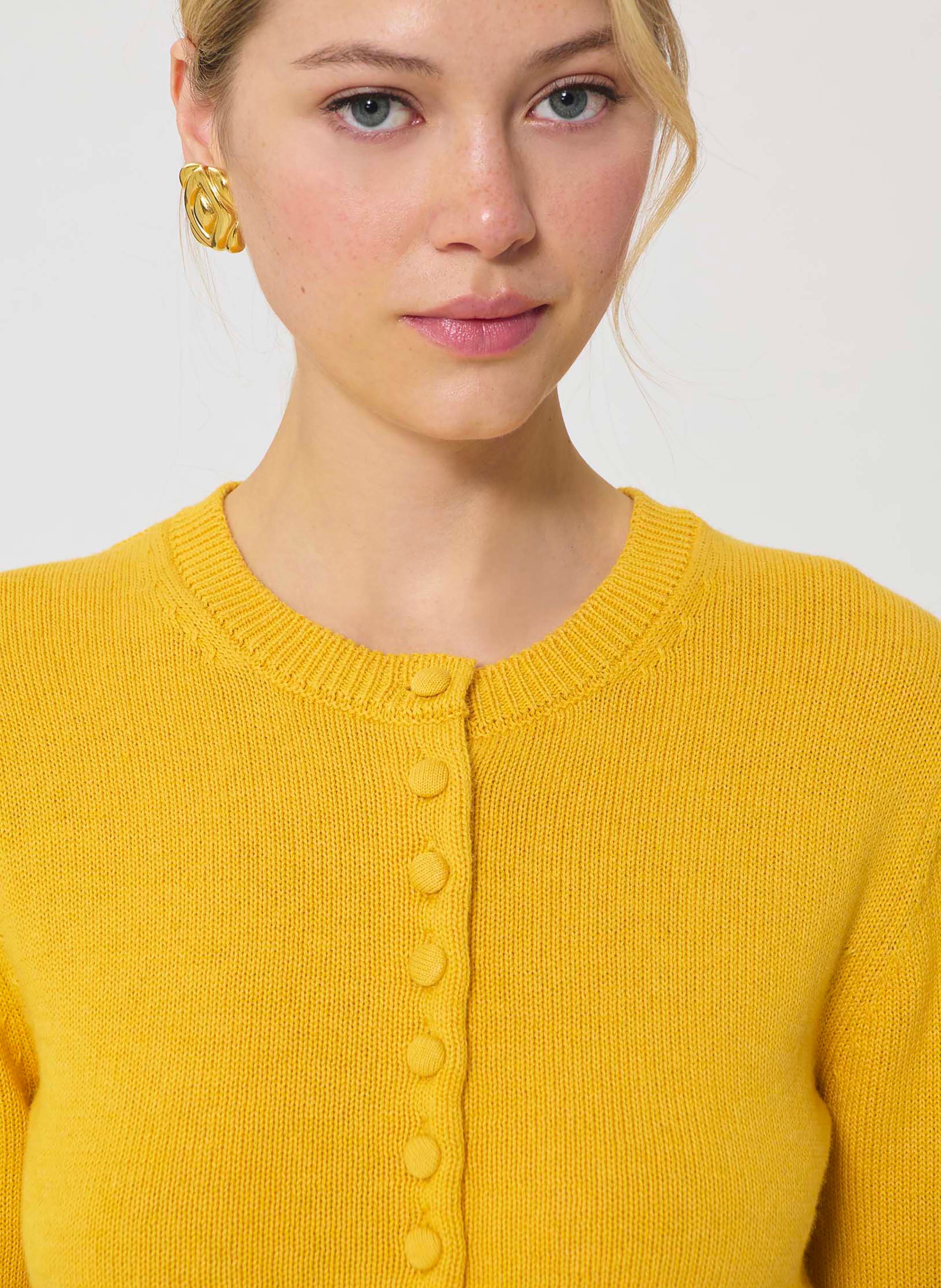 Gilet gaia TARA JARMON Jaune