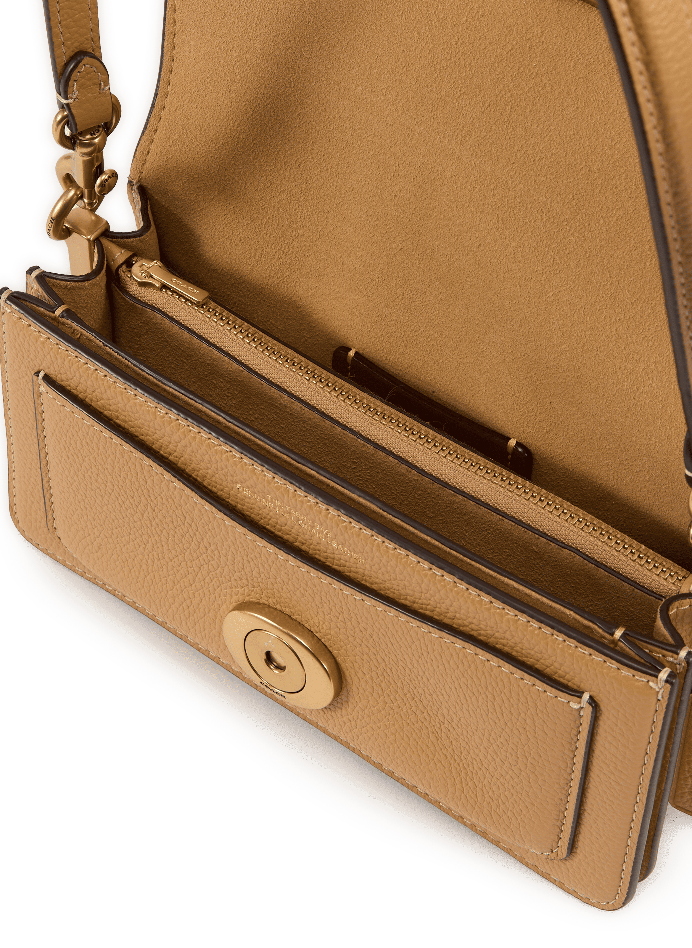 Bolso de mano Tabby 20 COACH Beige