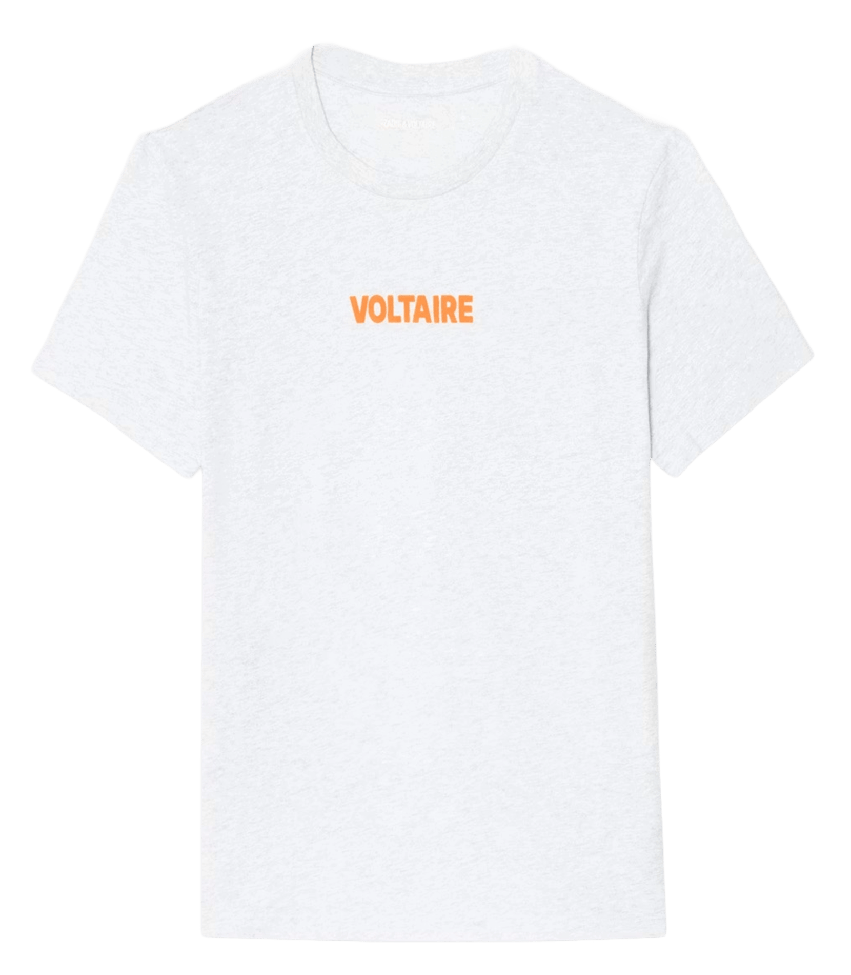 Tee-shirt imprimé col rond tommy ZADIG&VOLTAIRE Gris