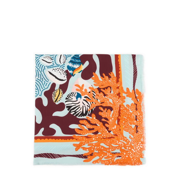 Foulard imprimé Coral Foulard imprimé Coral