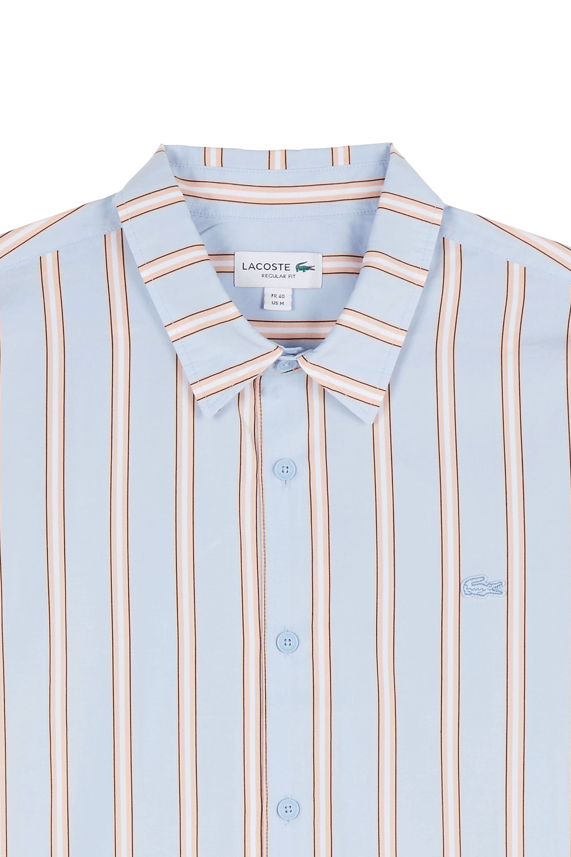 Chemise chemise casual manches co LACOSTE Bleu