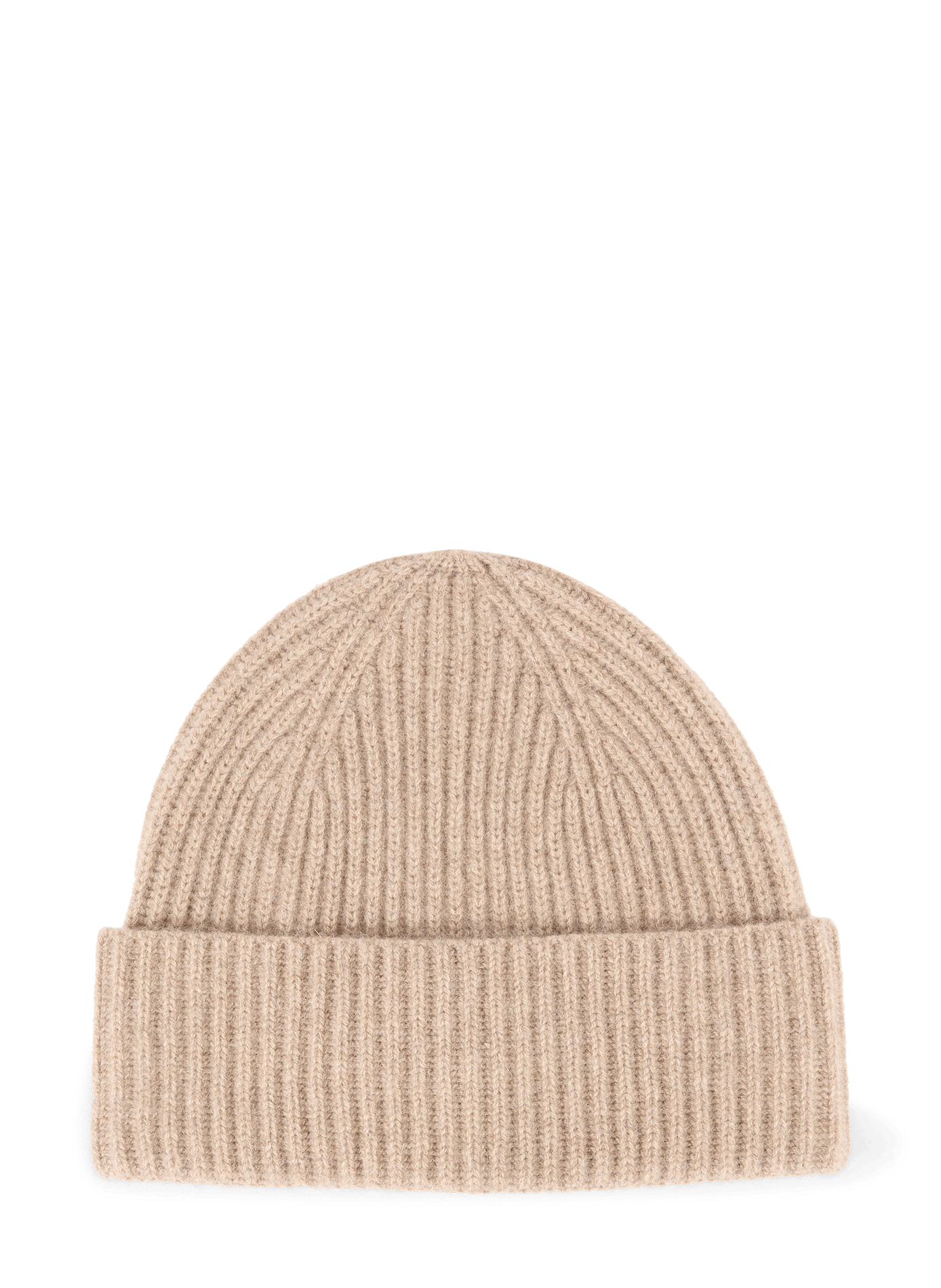 Ribbed Cashmere Beanie SAISON 1865 Brown