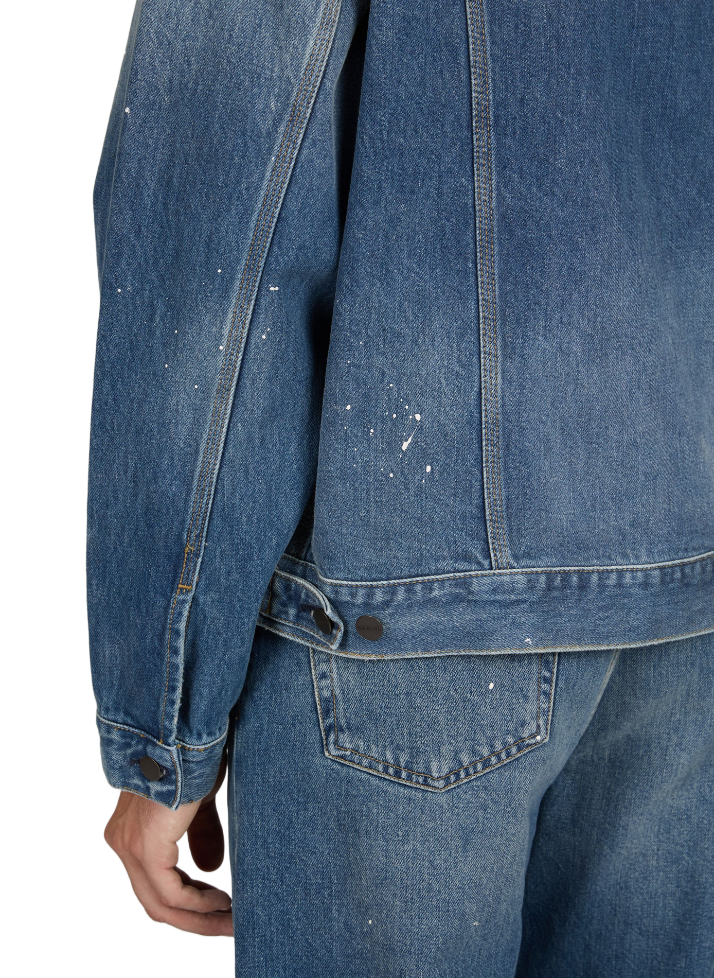Helston denim jacket in cotton CARHARTT WIP Blue