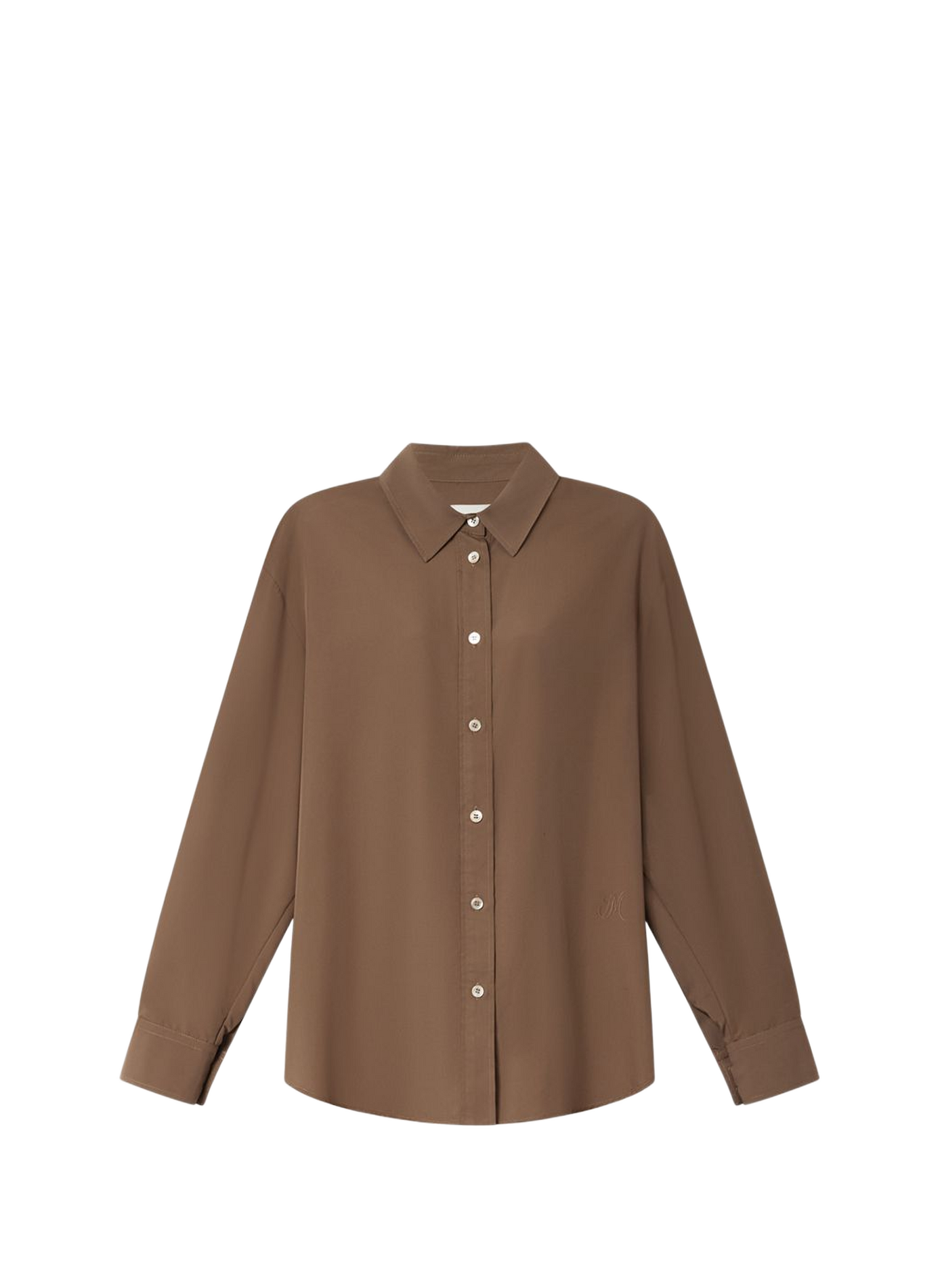 Fließende Bluse von Fabriza mit langen Ärmeln ISABEL MARANT Khaki