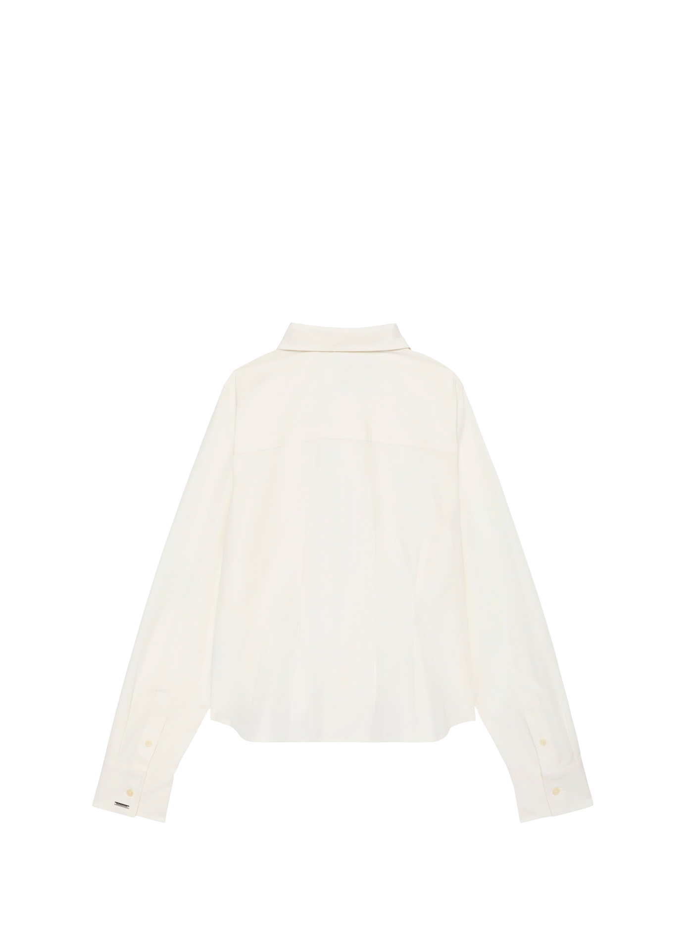 Schmale Baumwollhemd CALVIN KLEIN Beige