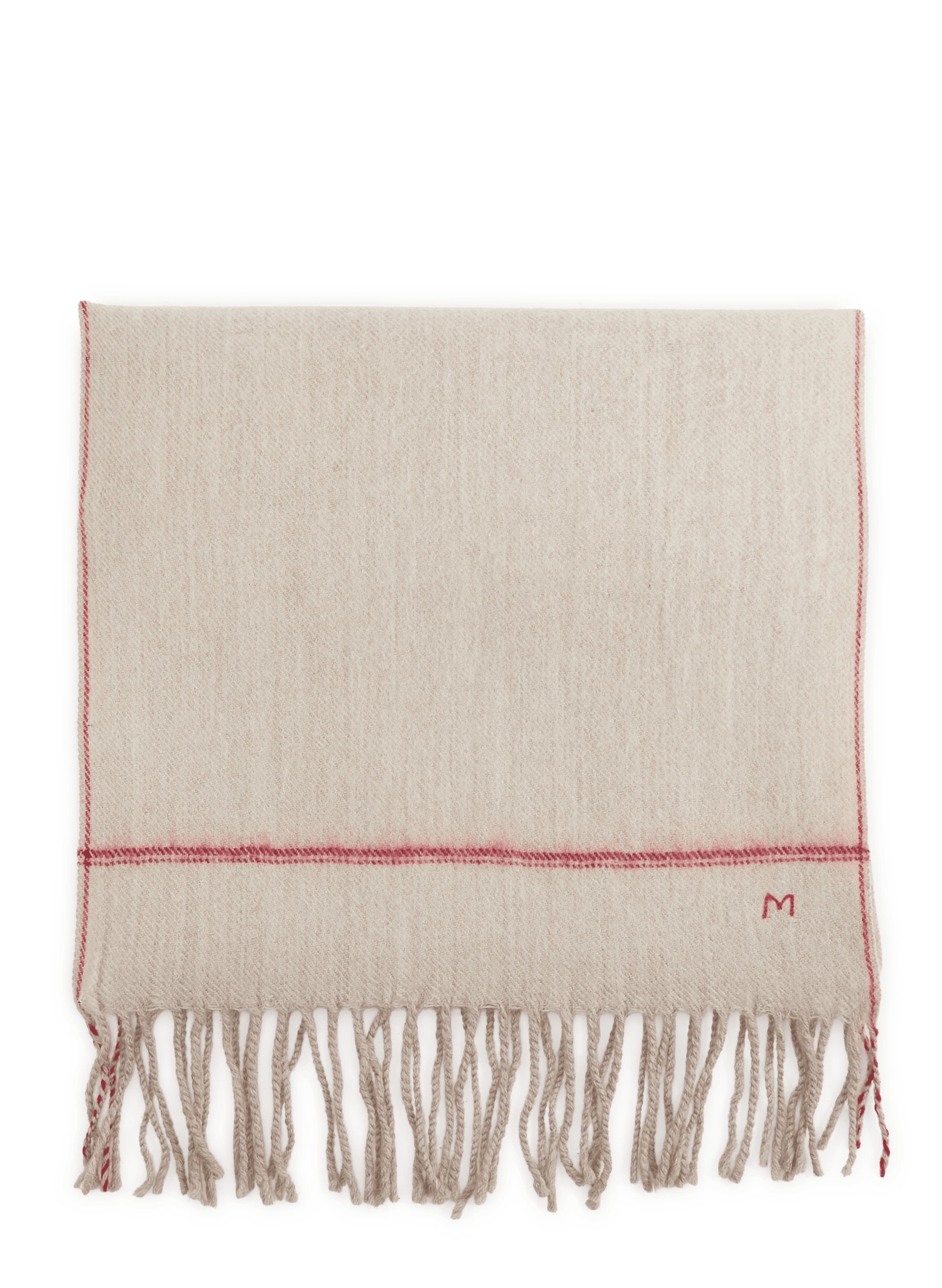 Wool scarf MOISMONT Beige
