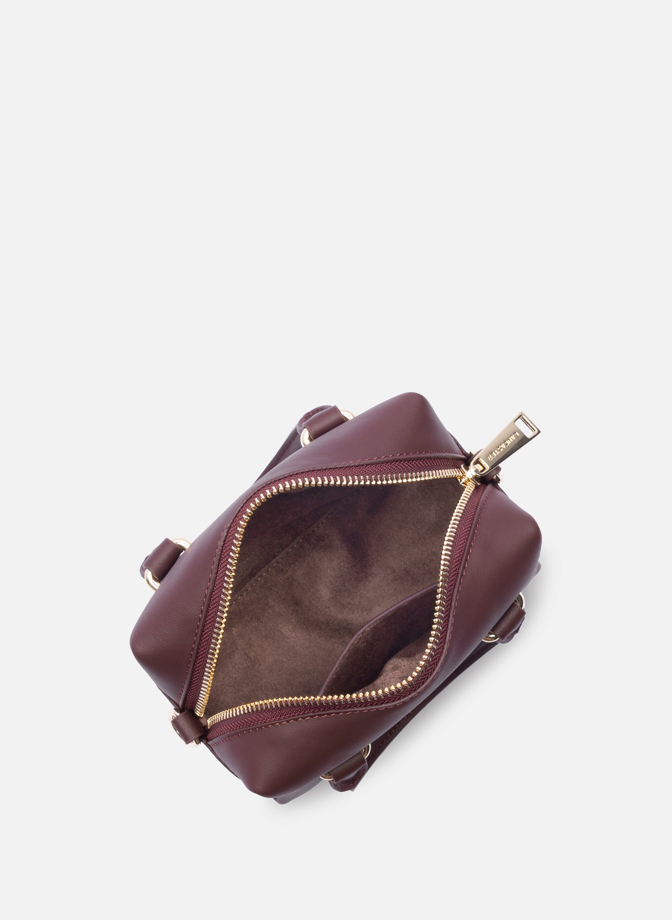 Mini sac à main - donna cube LANCASTER Rouge